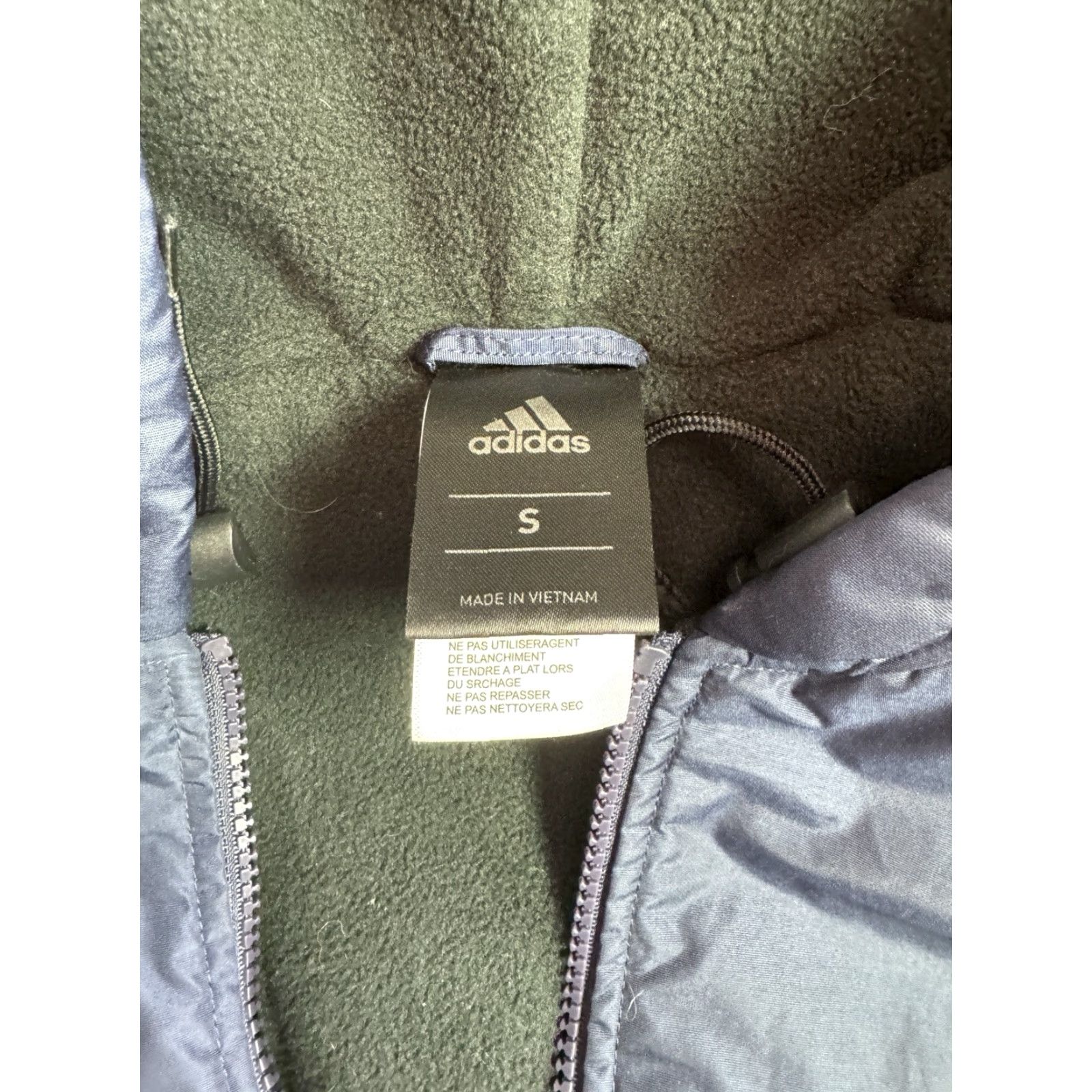 Adidas ADIDAS Swim Parka Jacket Navy blue Water Polo Swim Logo Size Small Size US S / EU 44-46 / 1 - 3 Thumbnail