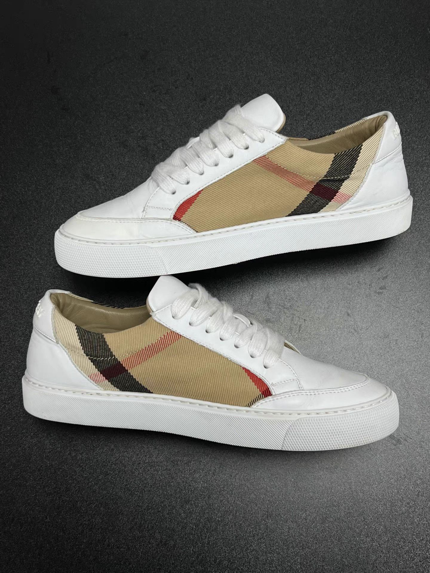 Burberry Burberry Check Low-Top Sneakers K15 Size US 6 / IT 36 - 6 Thumbnail