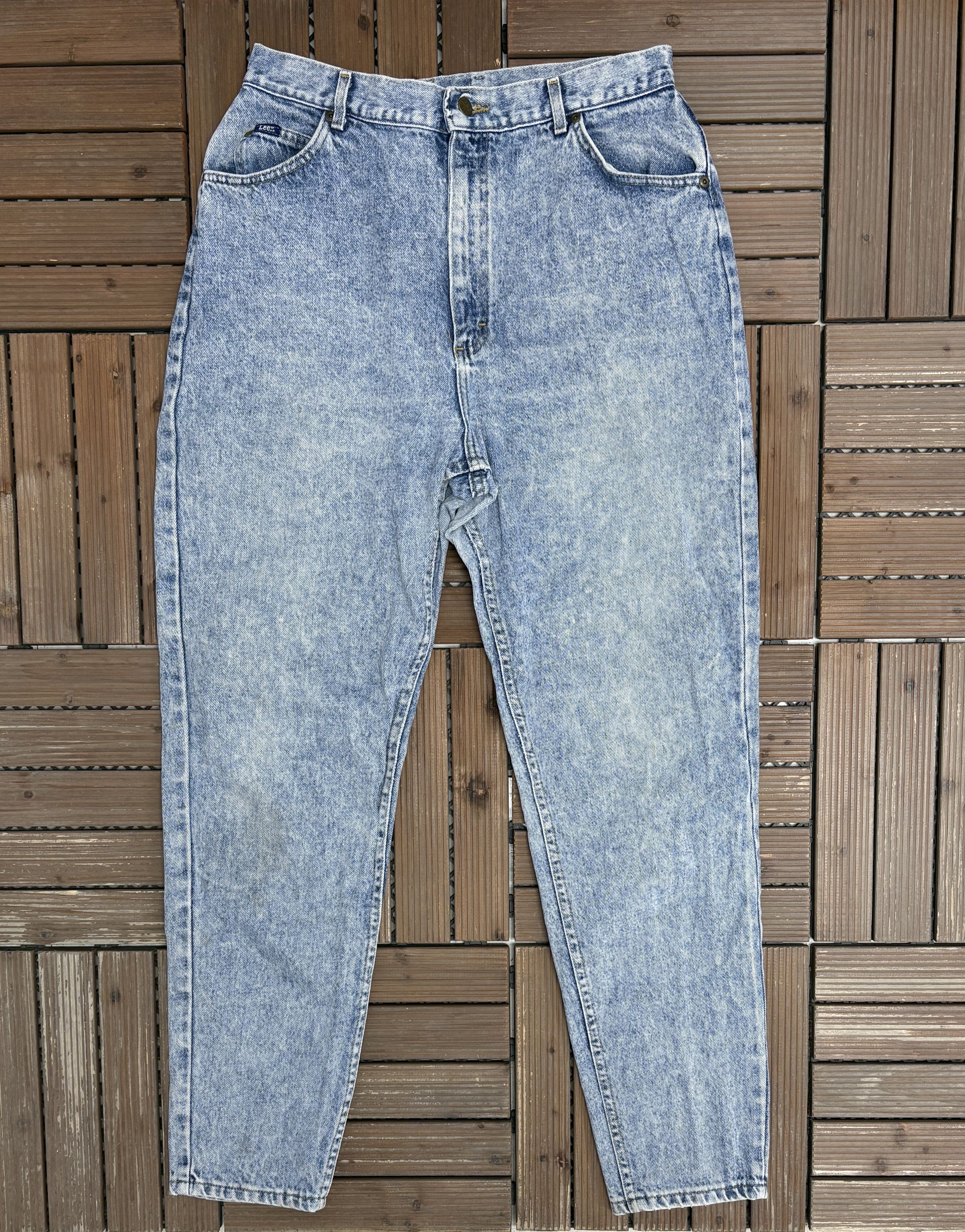 Lee × Vintage Lee Branded Straight Leg Vintage Light Blue Jeans Size US 34 / EU 50 - 2 Thumbnail