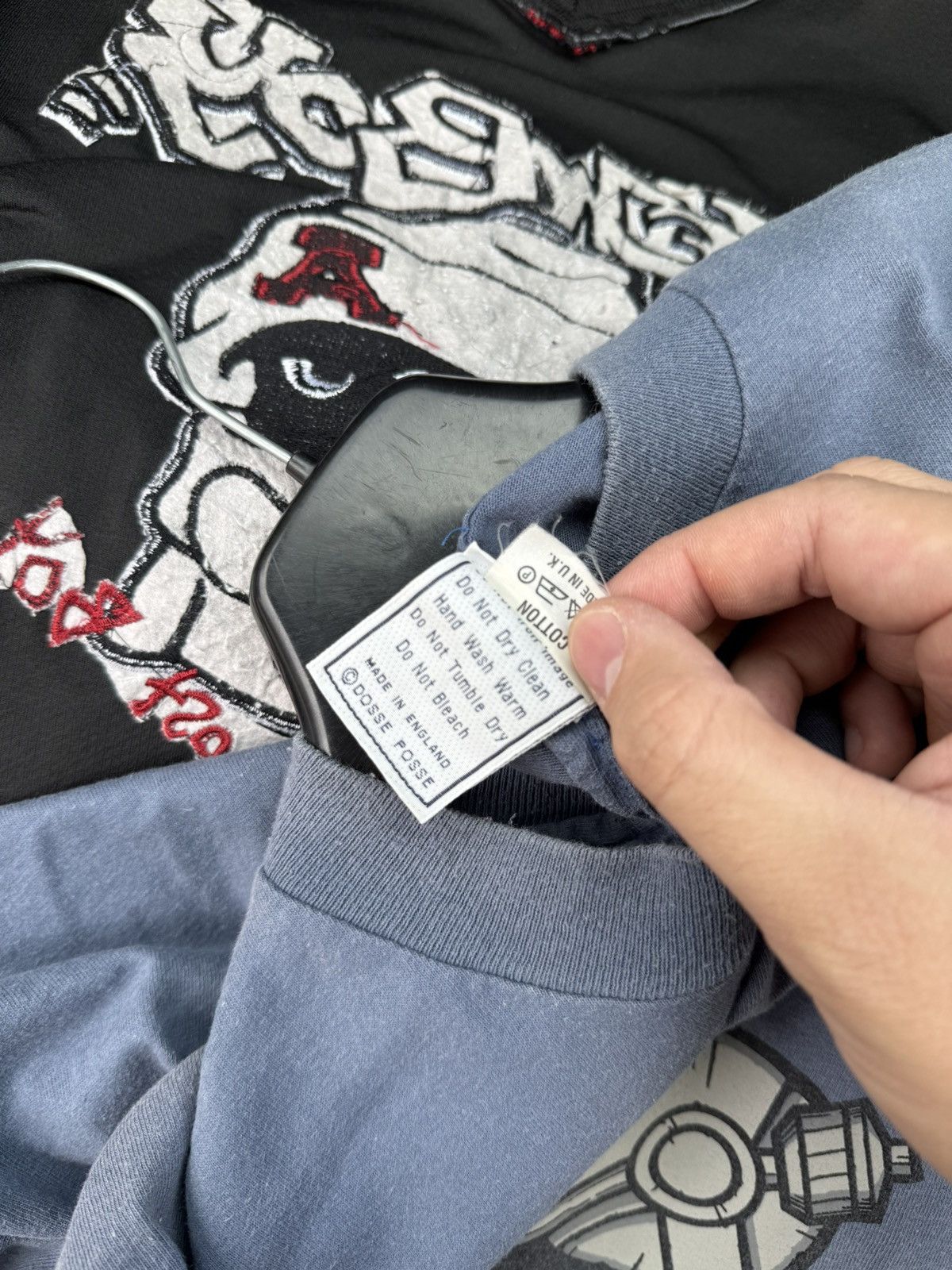 Rap Tees 90s Dosse Posse UK Rap Cropped Tee Washed Rap Hip-hop Groove Size US L / EU 52-54 / 3 - 12 Thumbnail