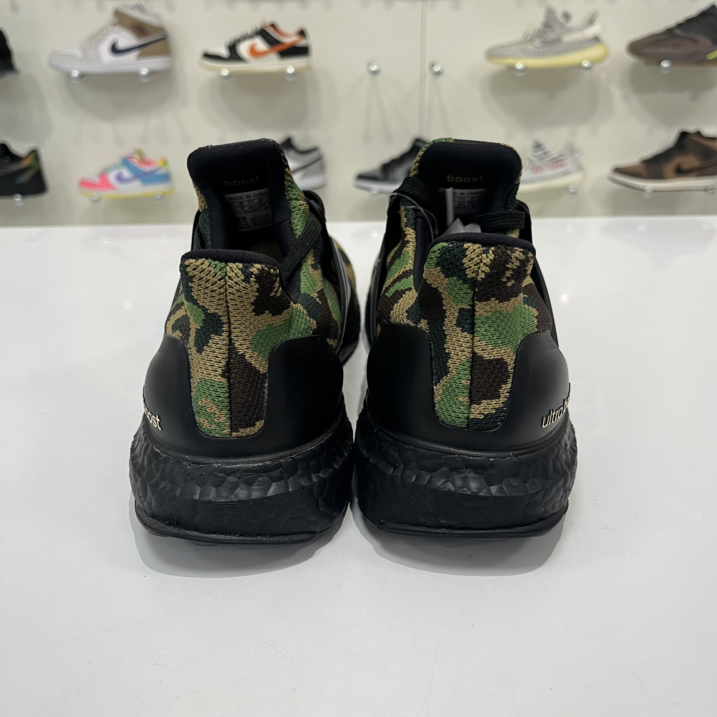 Adidas × Bape Adidas Ultra Boost 4.0 X Bape Camo Green Size US 7.5 / EU 40-41 - 3 Thumbnail