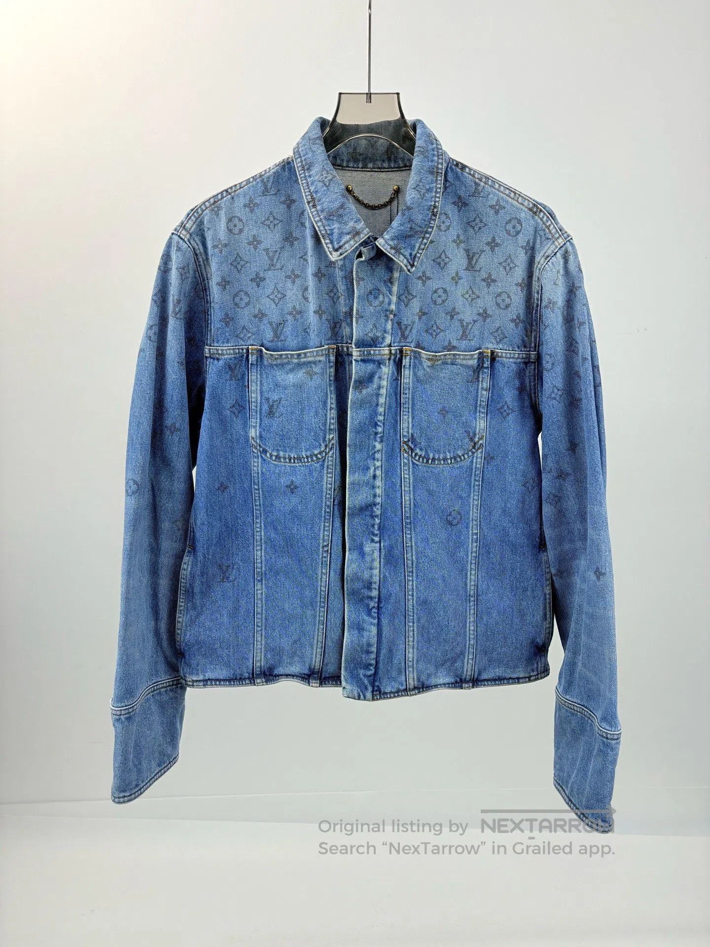 Louis Vuitton Louis Vuitton Gradient Monogram Denim Jacket. Size US L / EU 52-54 / 3 - 1 Thumbnail