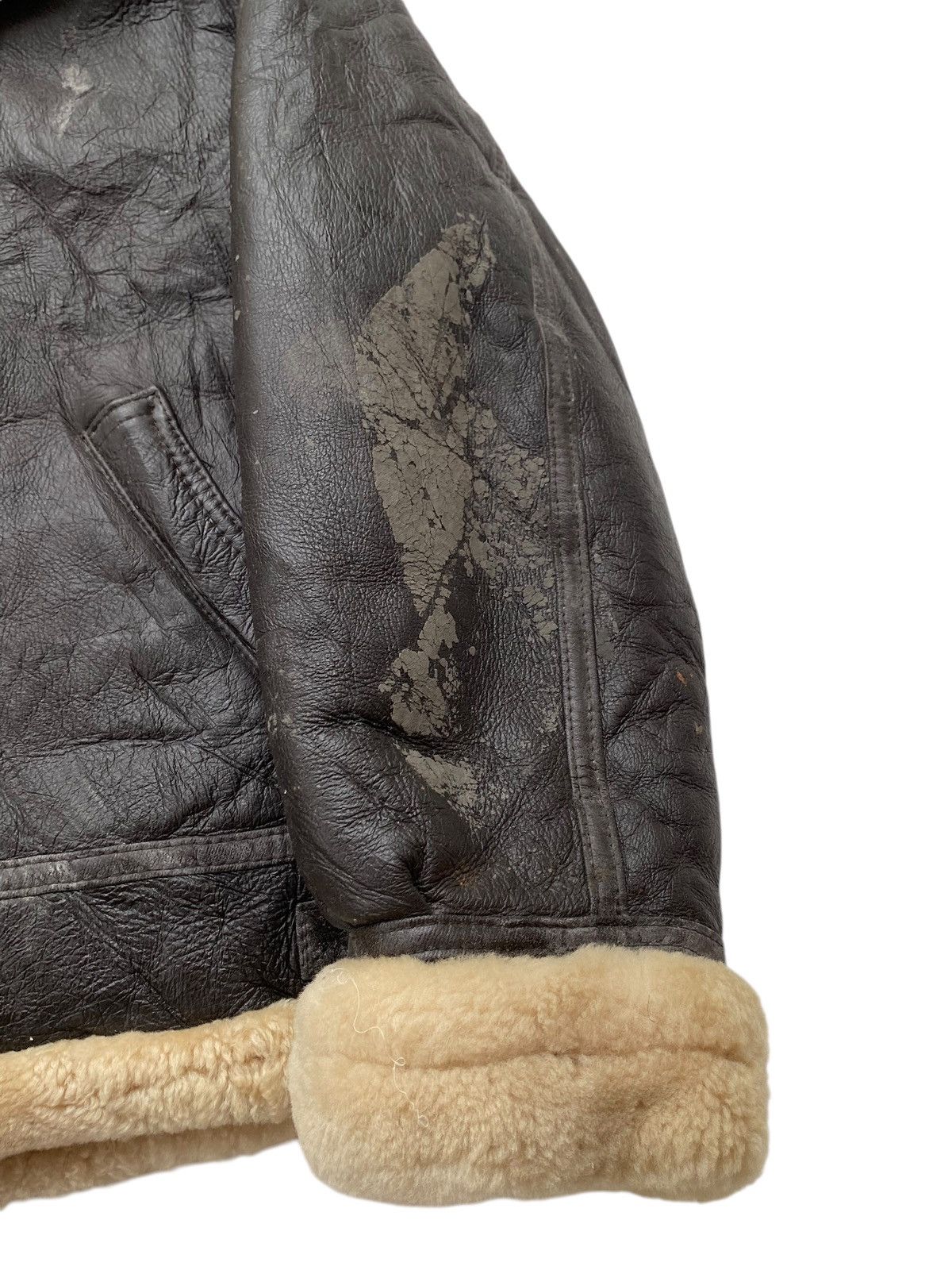 Vintage Vtg B3 Military Air Force Jacket Size US L / EU 52-54 / 3 - 8 Thumbnail