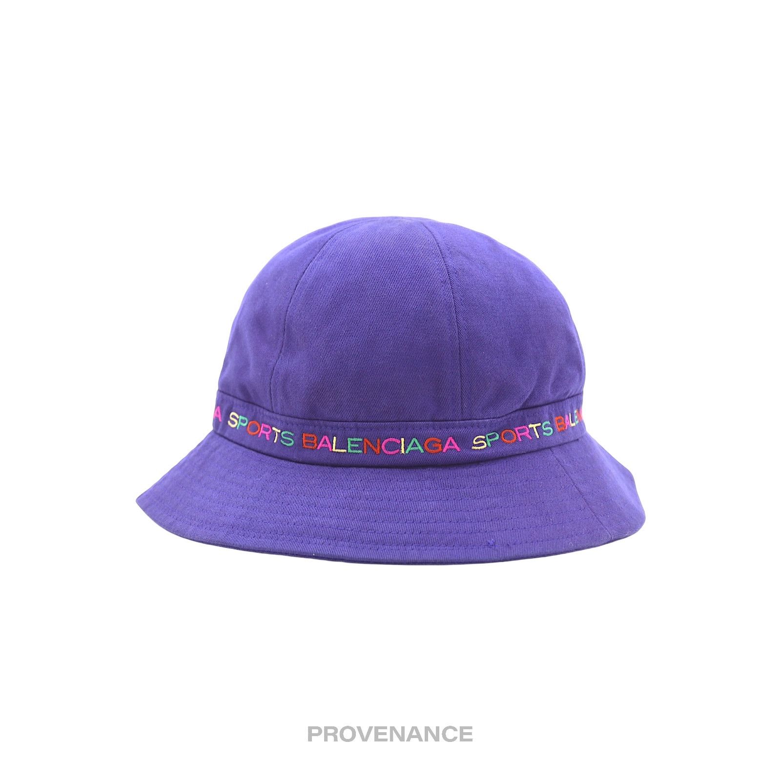 ? Balenciaga Sports Bucket Hat - Blue Rainbow Multicolor L  display picture 2