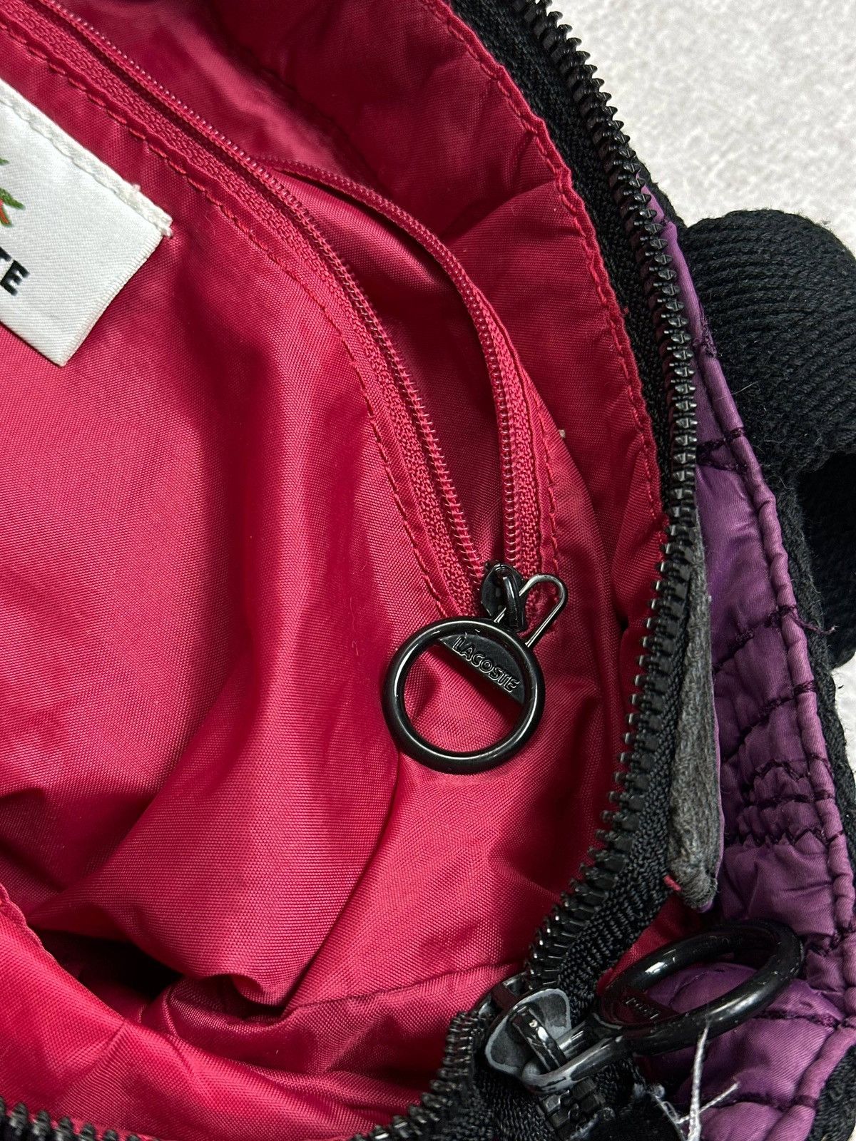 Lacoste Vintage Lacoste Tote Puffer Bag Size ONE SIZE - 4 Thumbnail