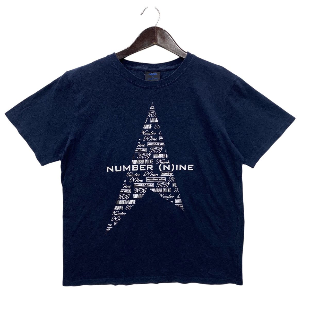 Number (N)ine NUMBER NINE X Marlboro Japanese brand streetwear star shirt Size US M / EU 48-50 / 2 - 1 Thumbnail