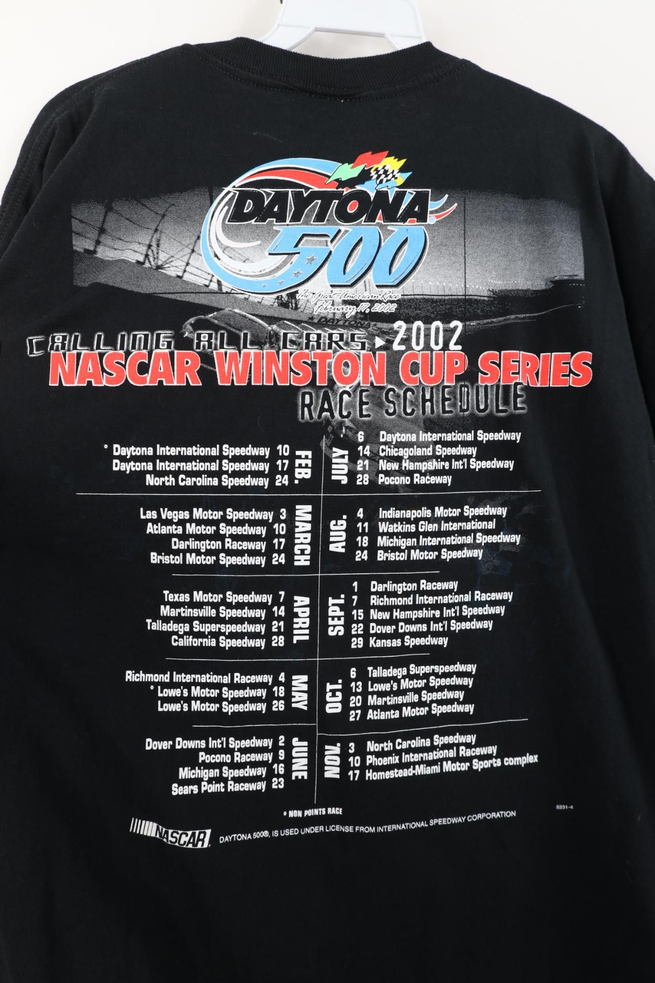 Vintage Vintage Y2K NASCAR Winston Cup Series Daytona 500 T-Shirt Size US L / EU 52-54 / 3 - 13 Thumbnail