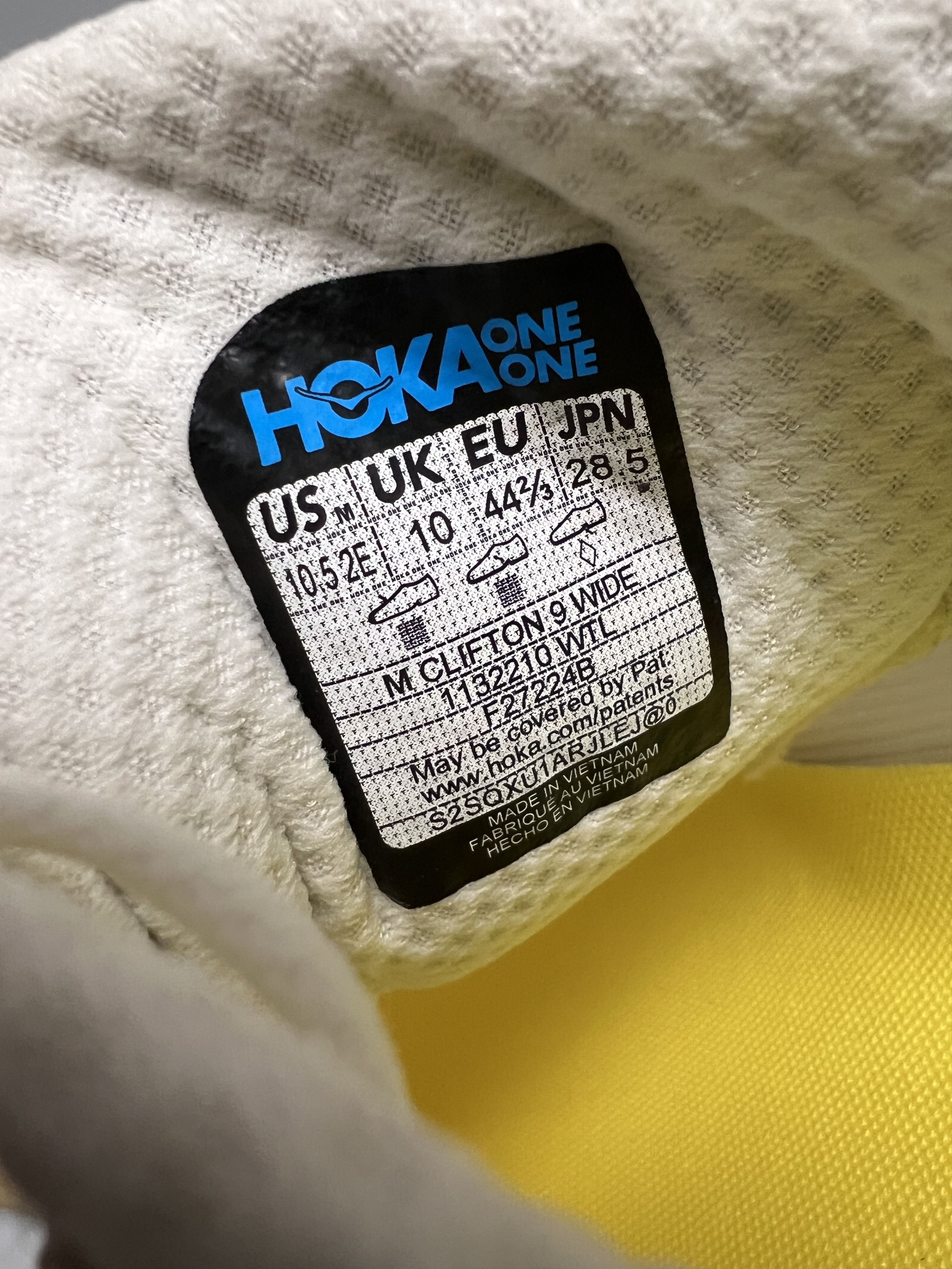 Hoka 10.5EE Hoka One One Clifton 9 Wide Running Shoes Walking Gym Size US 10.5 / EU 43-44 - 20 Thumbnail