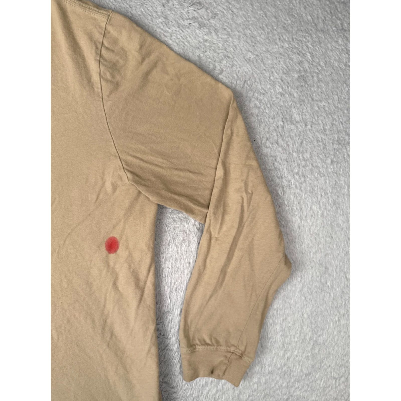 The North Face The North Face Shirt Men XL Beige Camo Long Sleeve Cotton Crew Logo Read Size US XL / EU 56 / 4 - 2 Thumbnail