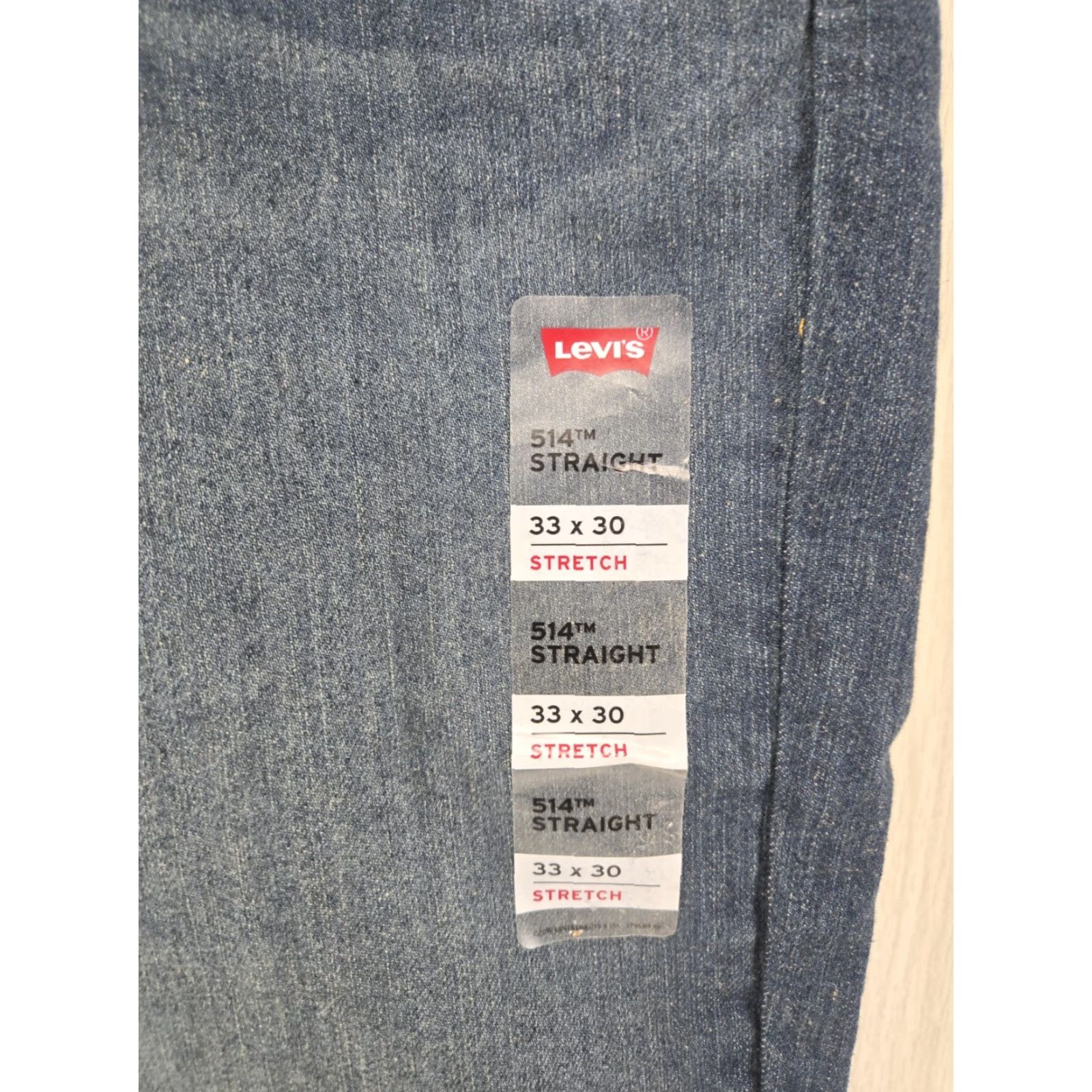 Levi's VINTAGE Levis 514 Jeans Men’s 33x30 Relaxed Straight Denim Dark Wash 98% Cotton Size US 33 - 5 Thumbnail