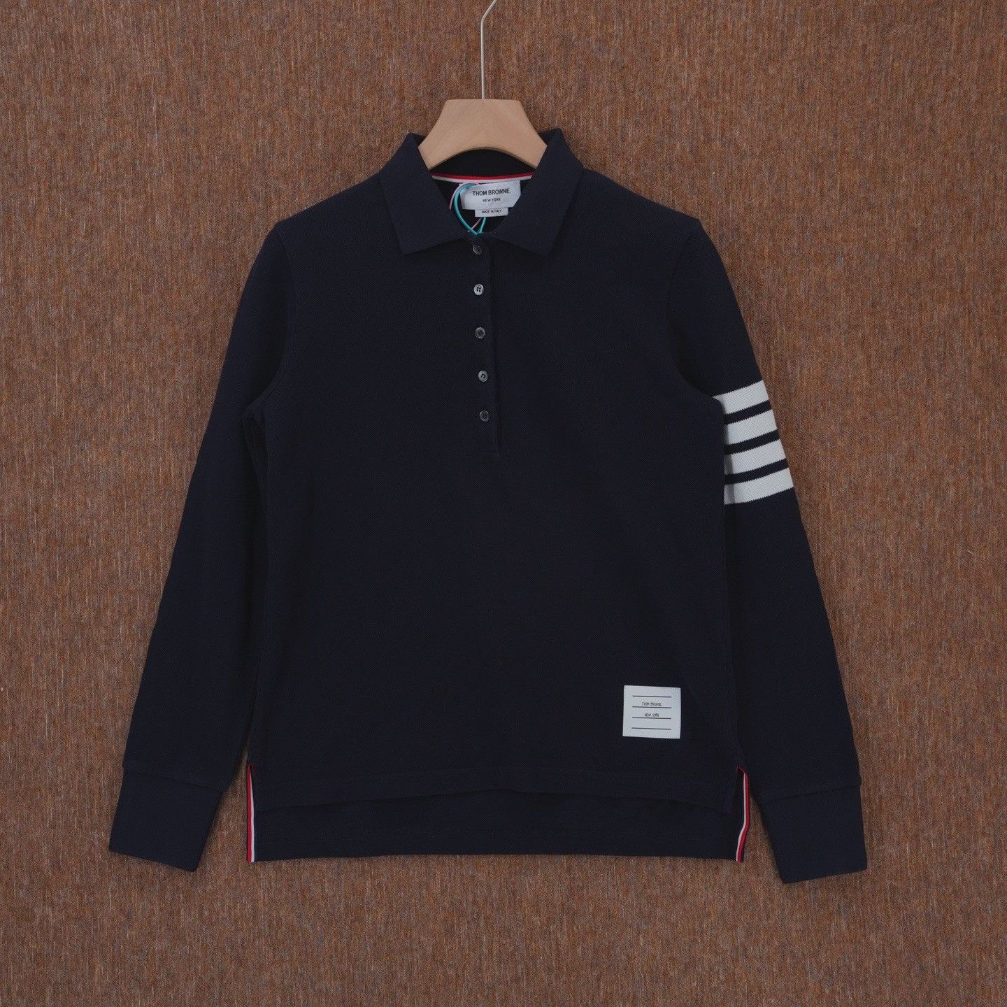 Thom Browne Thom Browne Knit Brown Polo m Men Size US M / EU 48-50 / 2 - 1 Thumbnail