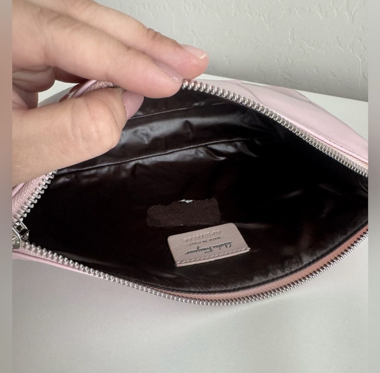 Salvatore Ferragamo Salvatore Ferragamo Gancini pochette clutch shoulder bag Size ONE SIZE - 6 Thumbnail