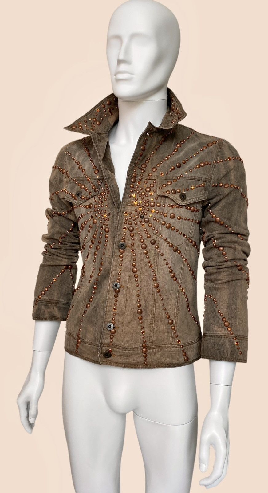Dolce & Gabbana Dolce & Gabbana Mens Denim Jacket Size US S / EU 44-46 / 1 - 2 Thumbnail