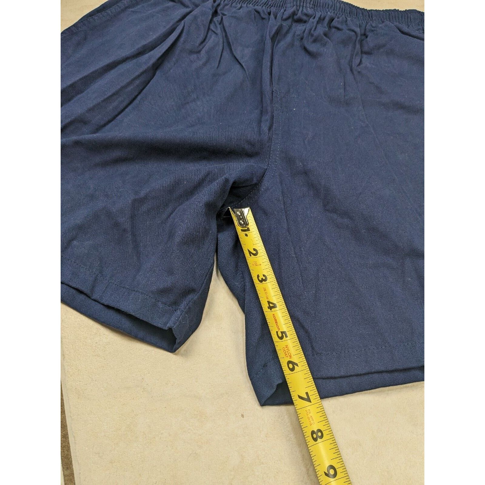Gotcha NWT Vtg Gotcha Shorts Cotton Elastic Surf Skate Navy Blue Size US 36 / EU 52 - 10 Thumbnail