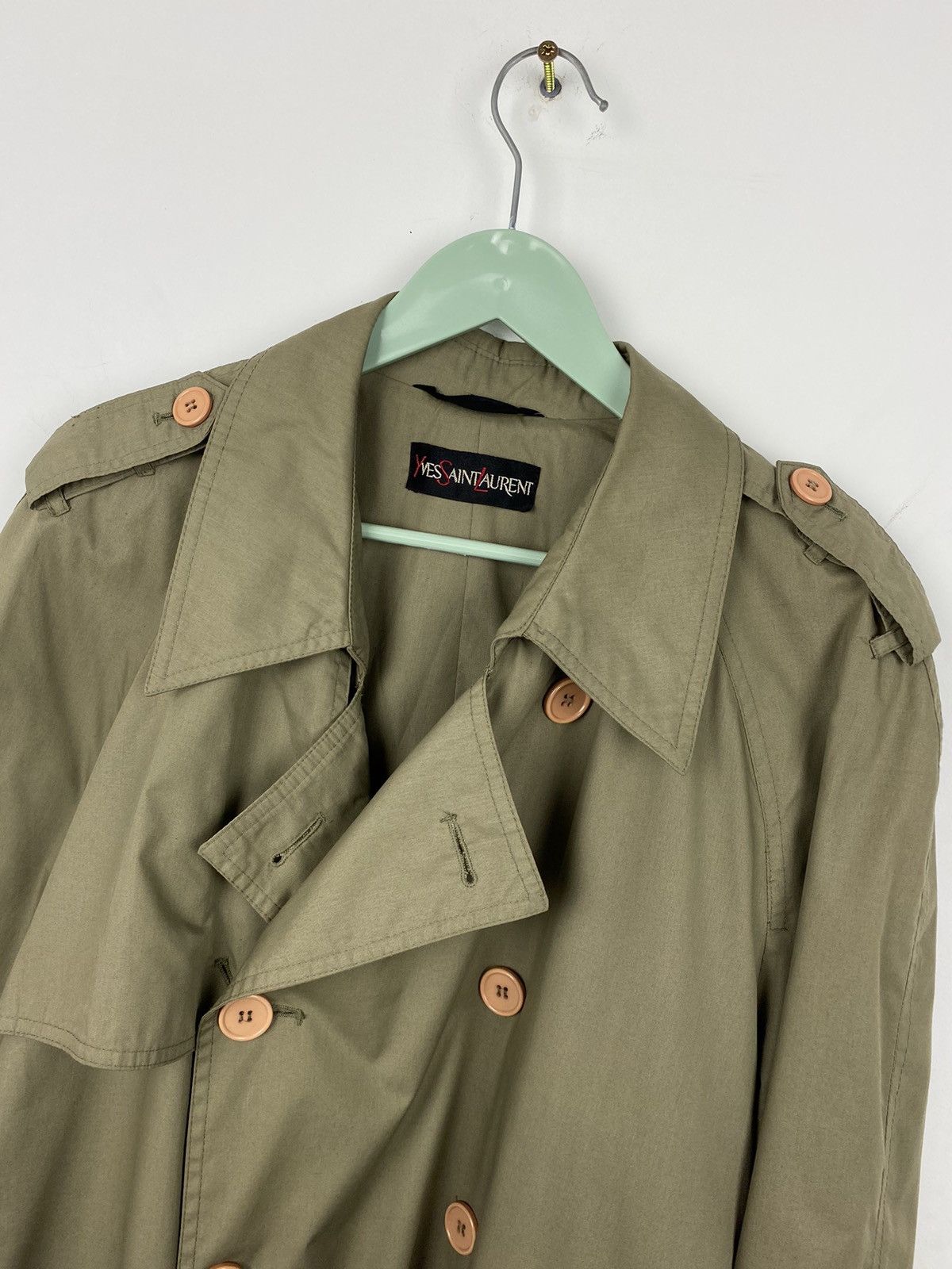 Yves Saint Laurent Vintage Yves Saint Laurent YSL Trench Coat 54 Burberry Size US L / EU 52-54 / 3 - 2 Thumbnail