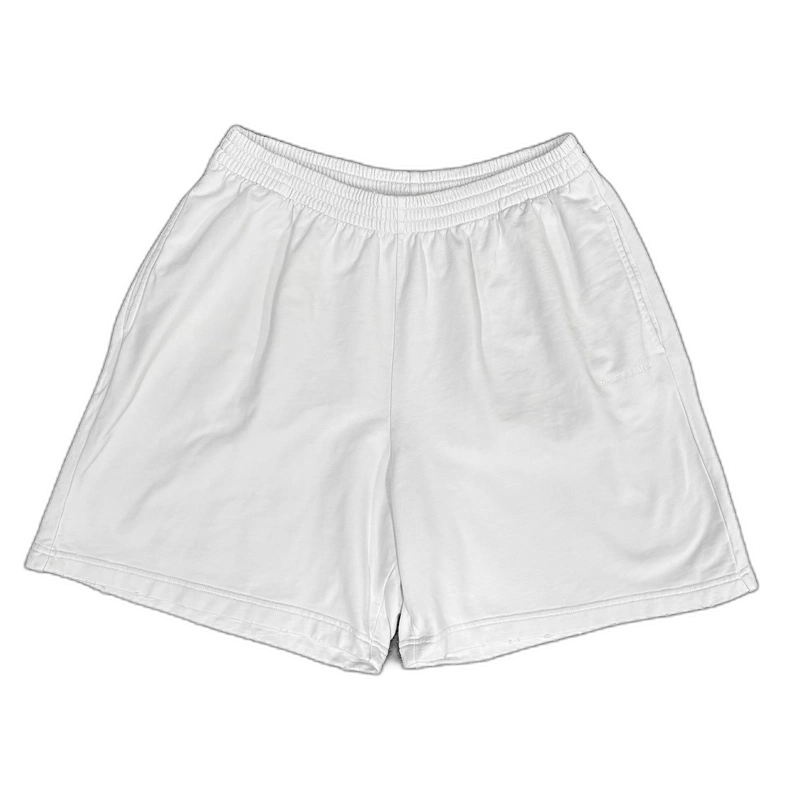Balenciaga Balenciaga White Embroidered Logo Shorts Size M Size US 30 / EU 46 - 1 Thumbnail