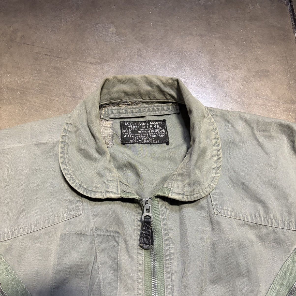 Vintage Vintage K2B Military Flight Suit Vietnam Repaired Crown 50s Size US 34 / EU 50 - 16 Thumbnail