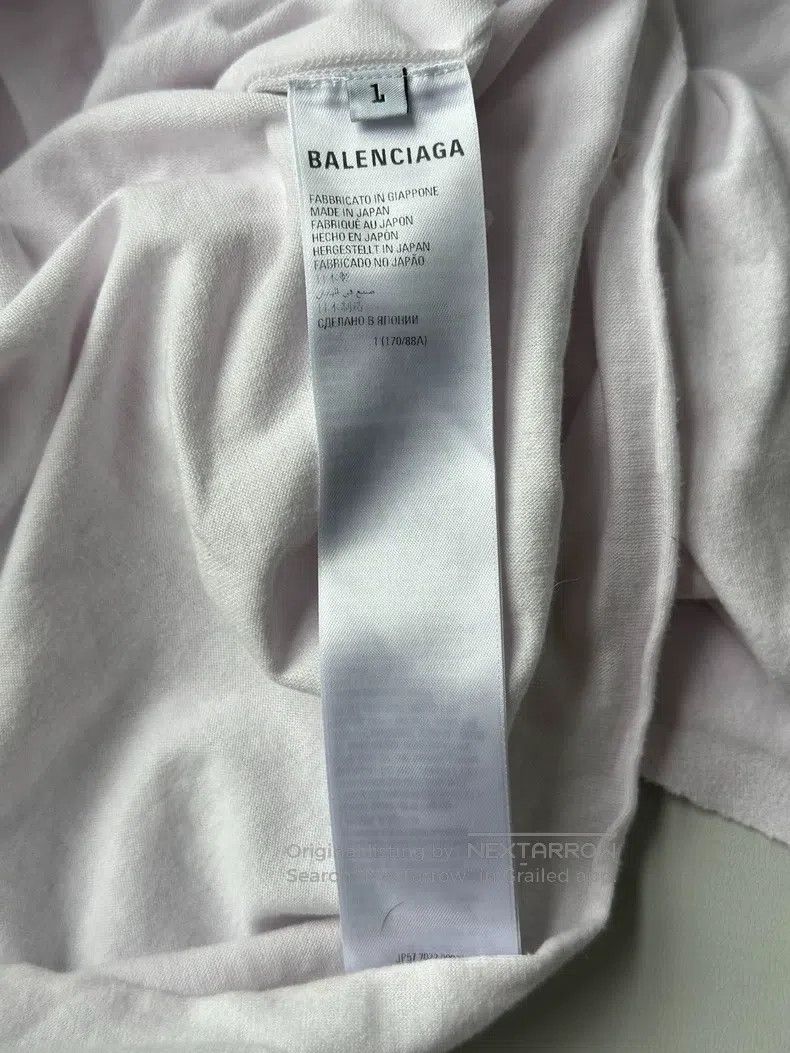 Balenciaga Balenciaga Chest Logo Short Sleeve Size US S / EU 44-46 / 1 - 3 Thumbnail