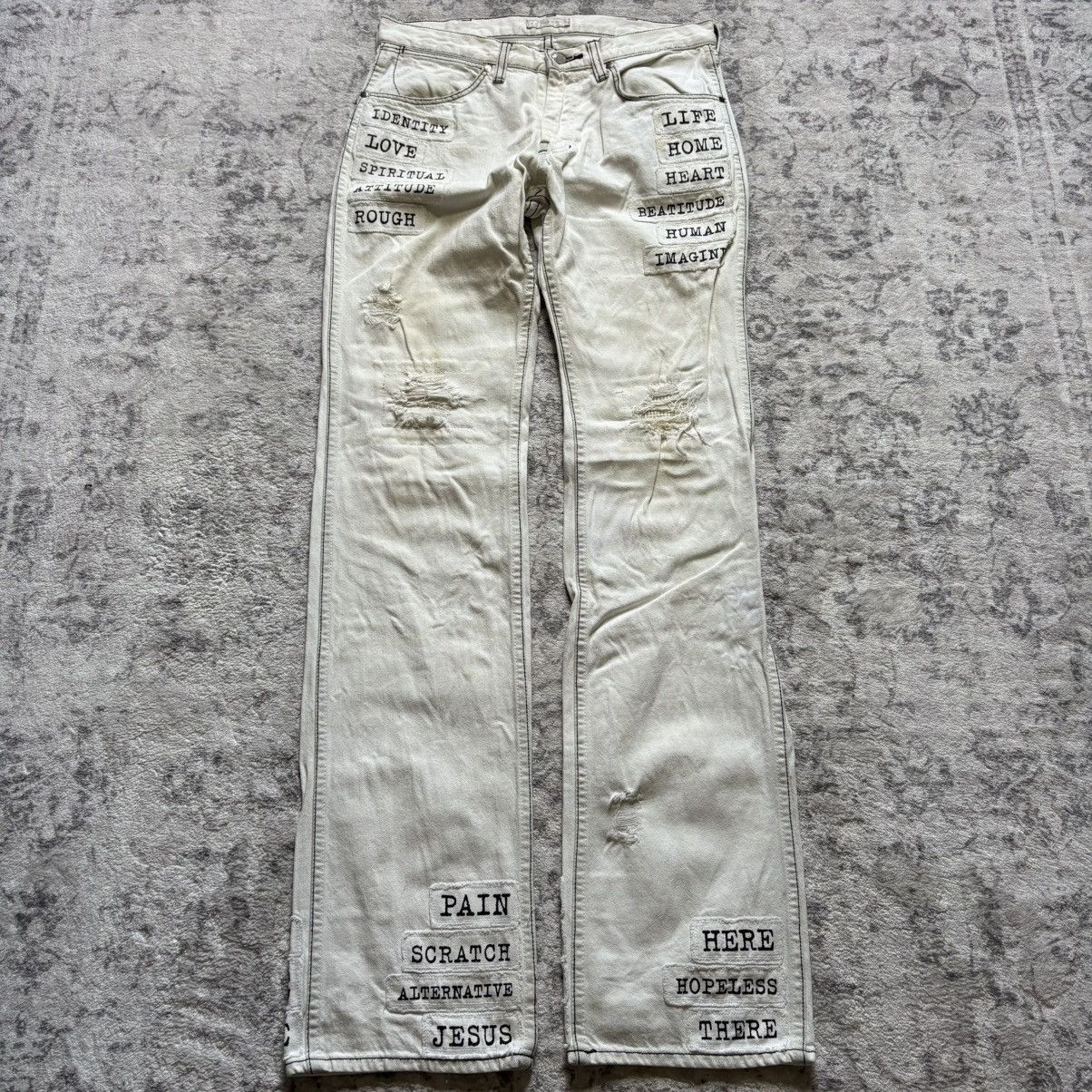 Number (N)ine Number Nine SS02 “The Modern Age” Hipster Pants