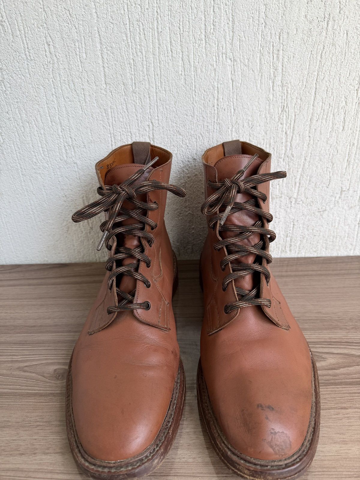 Evan Kinori × Tricker's burford lace up boots Size US 13 / EU 46 - 6 Thumbnail