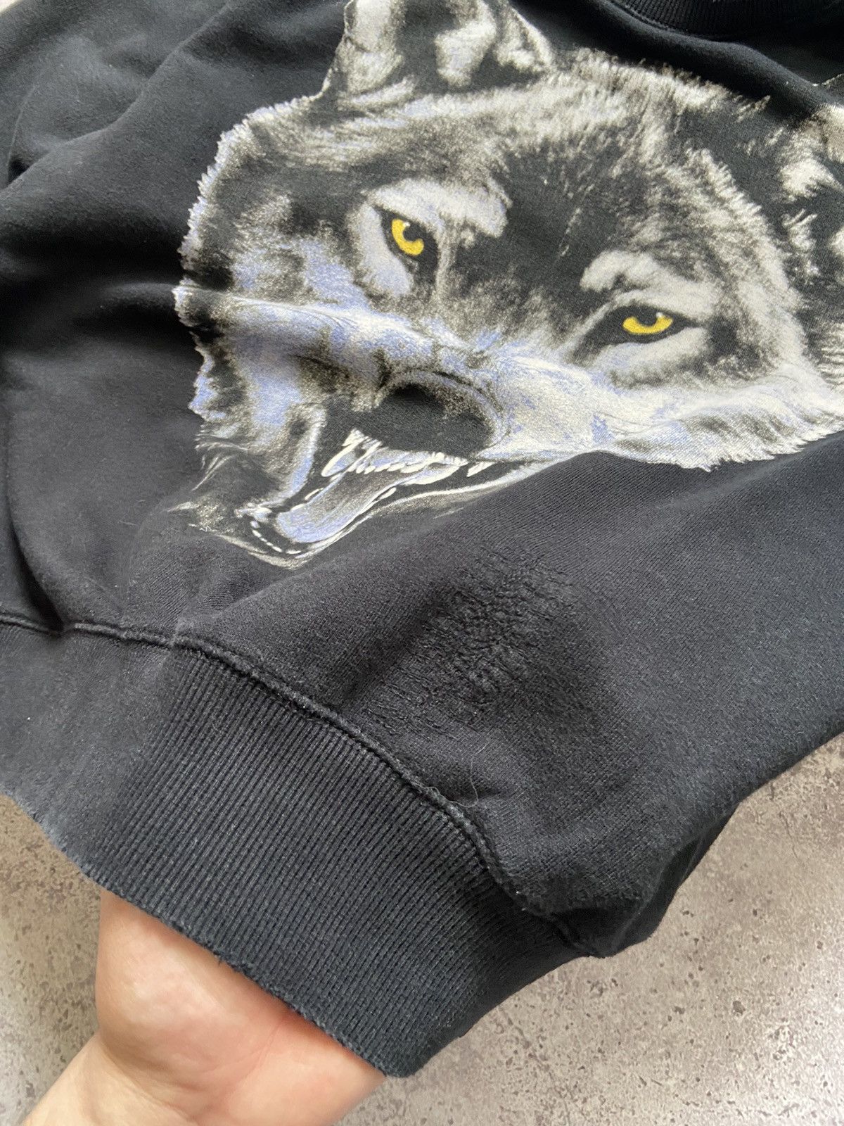 Diesel Rare Diesel big wolf logo sweatshirt diesel 90s Size US S / EU 44-46 / 1 - 6 Thumbnail