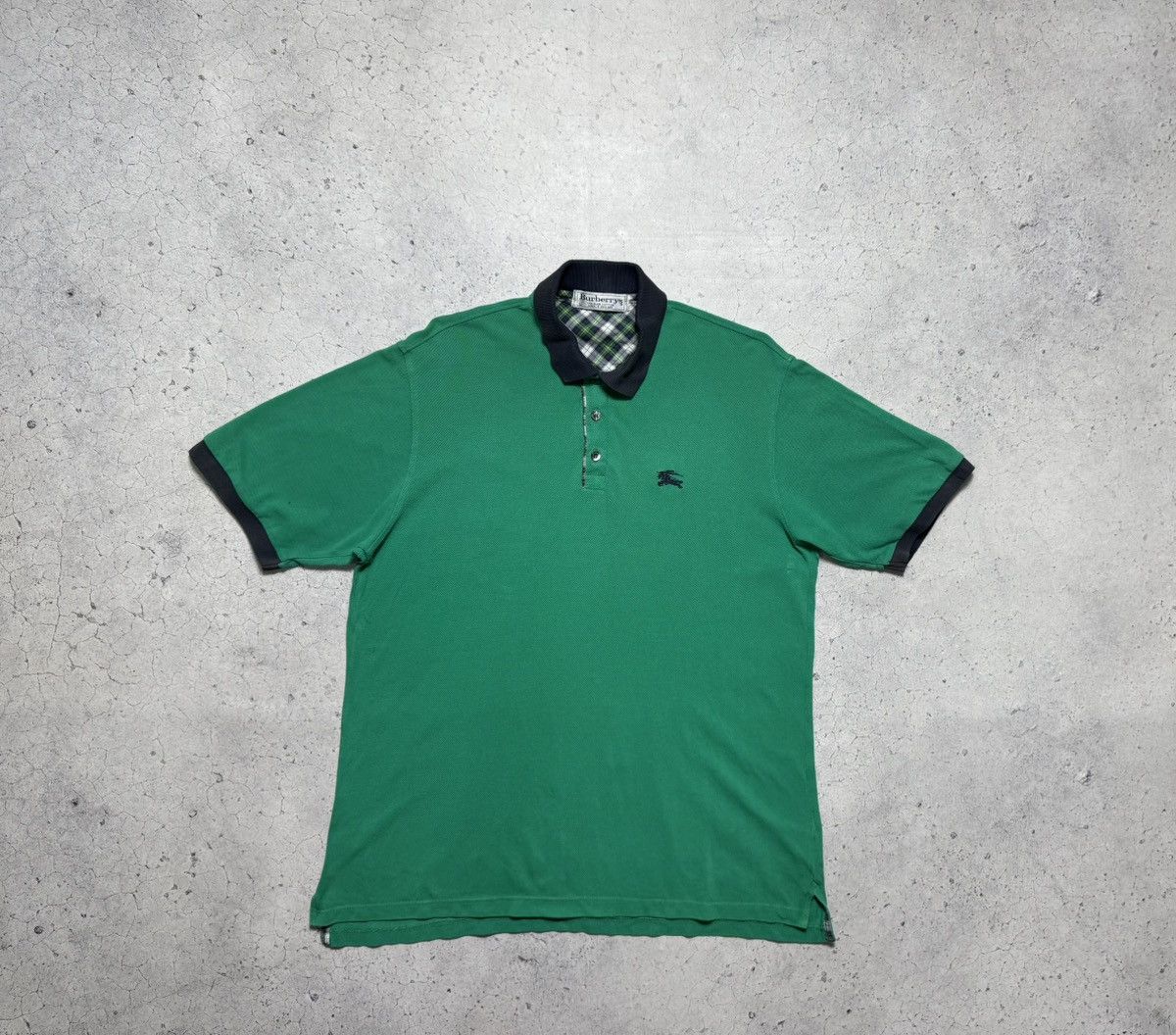 Burberry Burberrys London Vintage Luxury Polo Shirt Size US L / EU 52-54 / 3 - 1 Thumbnail