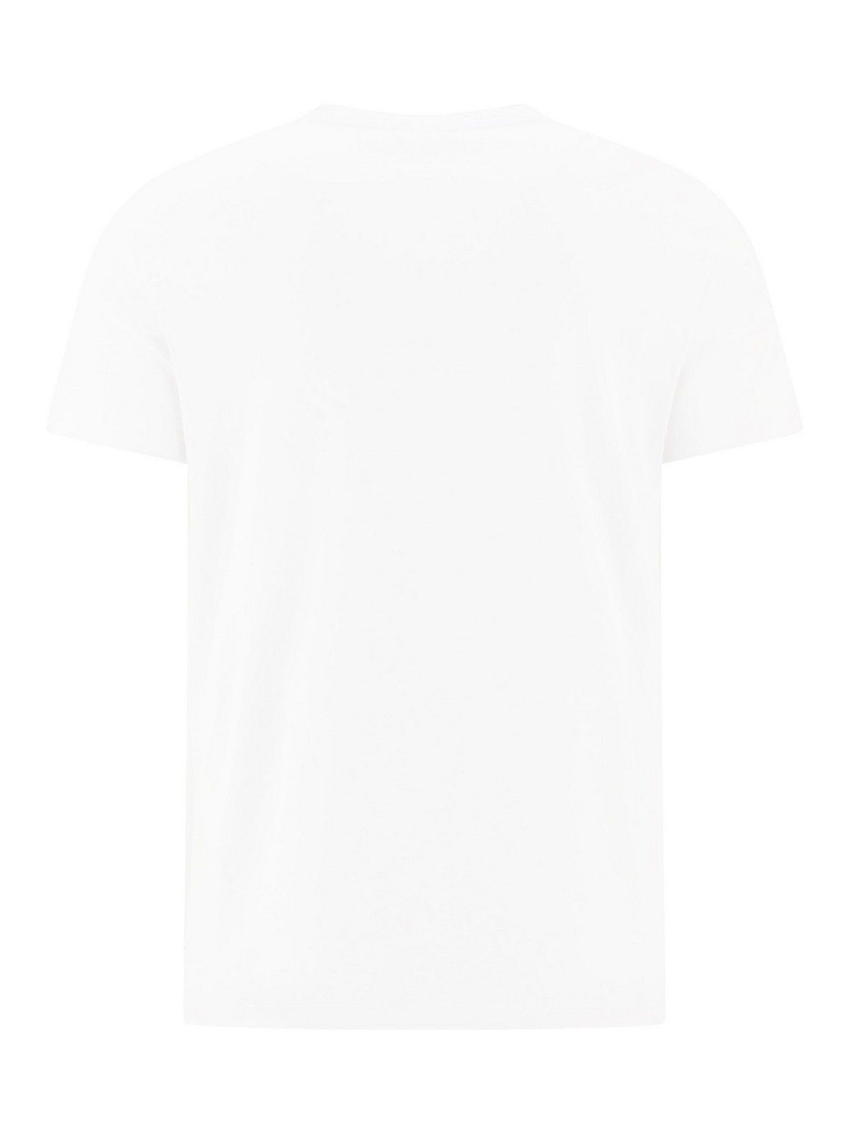 Alexander McQueen o1w1db10725 McQueen Graffiti T-Shirt in White Size US XXL / EU 58 / 5 - 2 Thumbnail