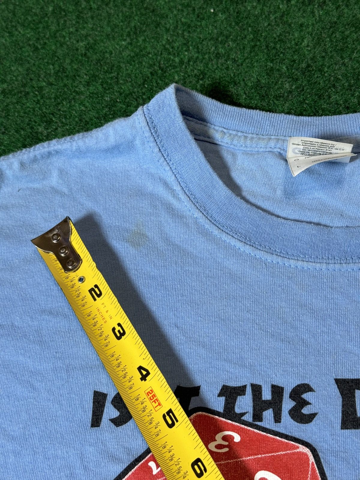 Gildan × Vintage Y2K Warlord Saga Of Storm CCG 2007 Convention T Shirt Size US L / EU 52-54 / 3 - 8 Thumbnail