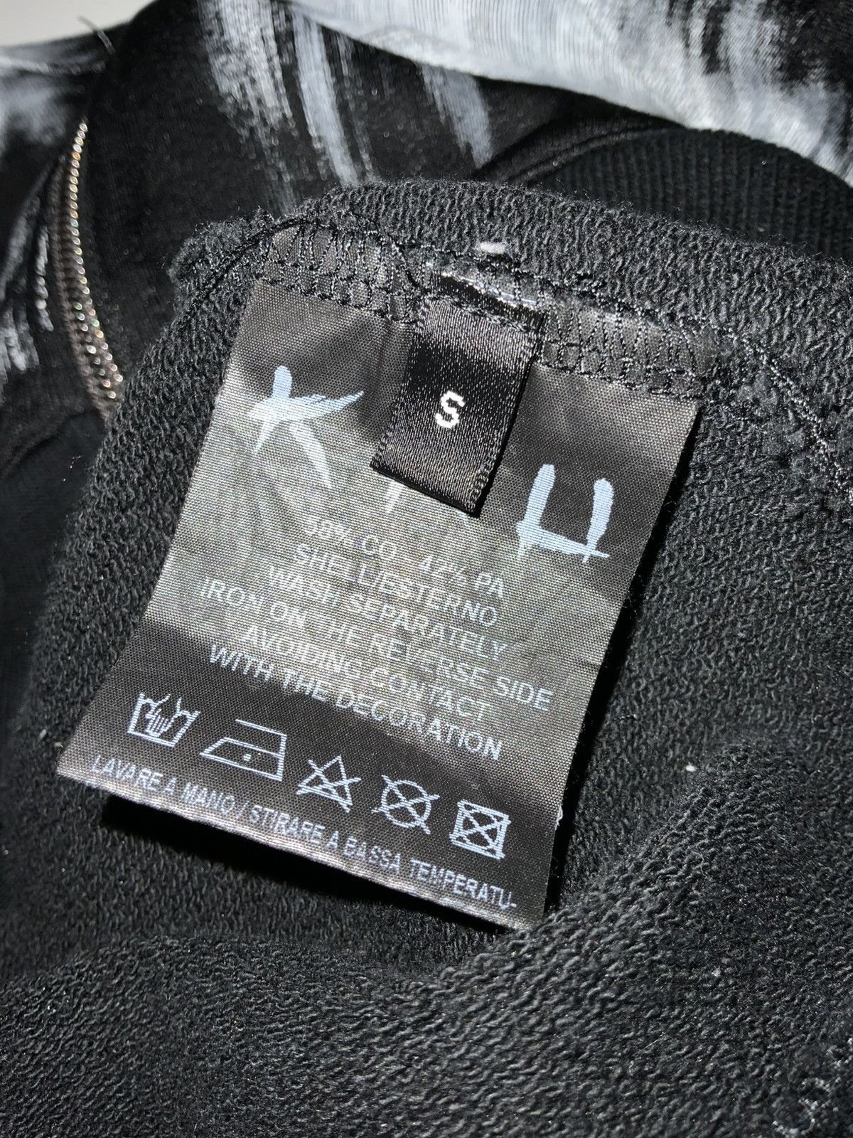 Designer KRH Made Italy Ghost Rider Frozen Nightmare Painted Hoodie Size US S / EU 44-46 / 1 - 8 Thumbnail