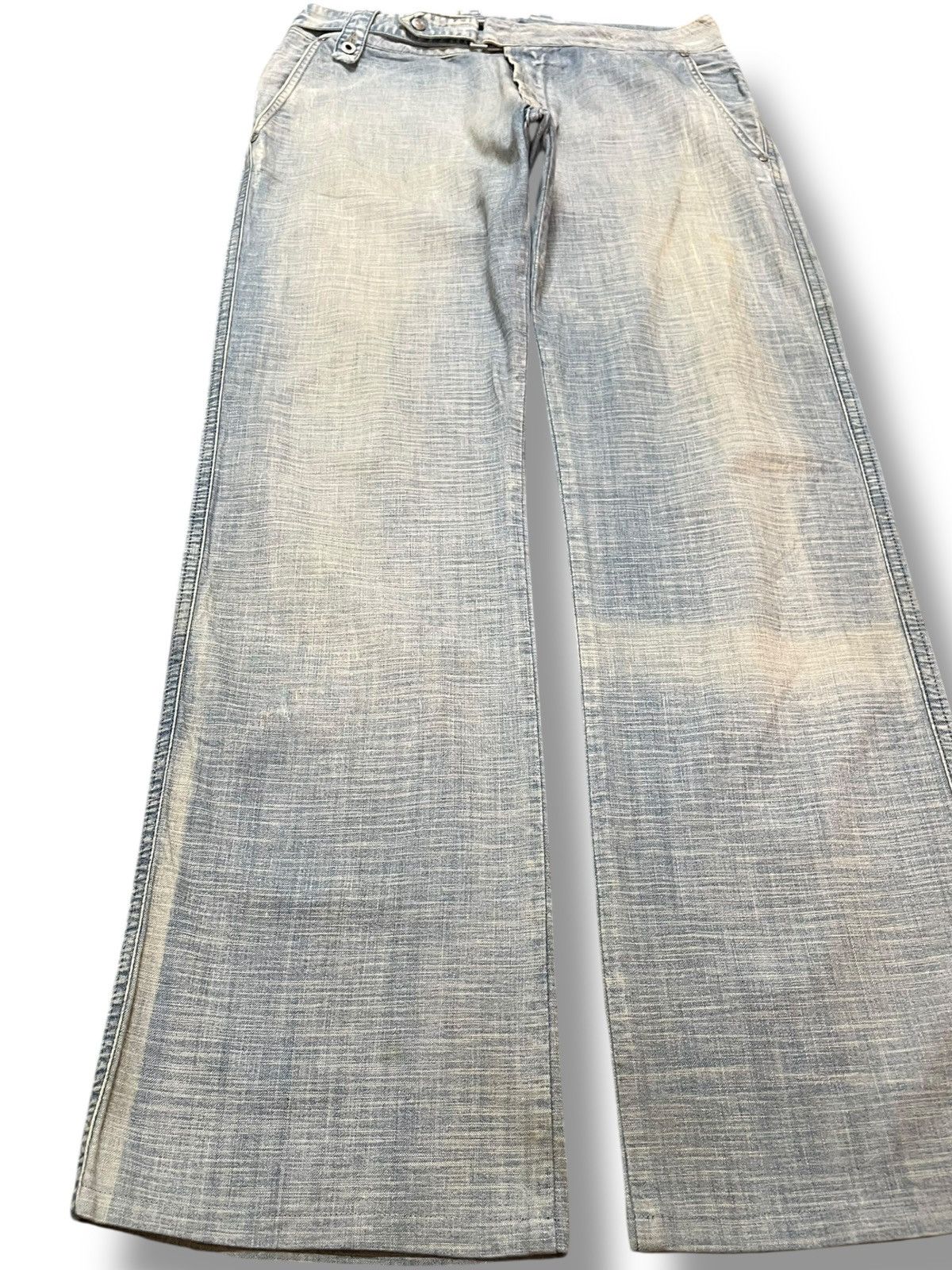 Diesel Vintage Diesel Faded Baggy Wide Leg Skater Denim Size US 32 / EU 48 - 3 Thumbnail