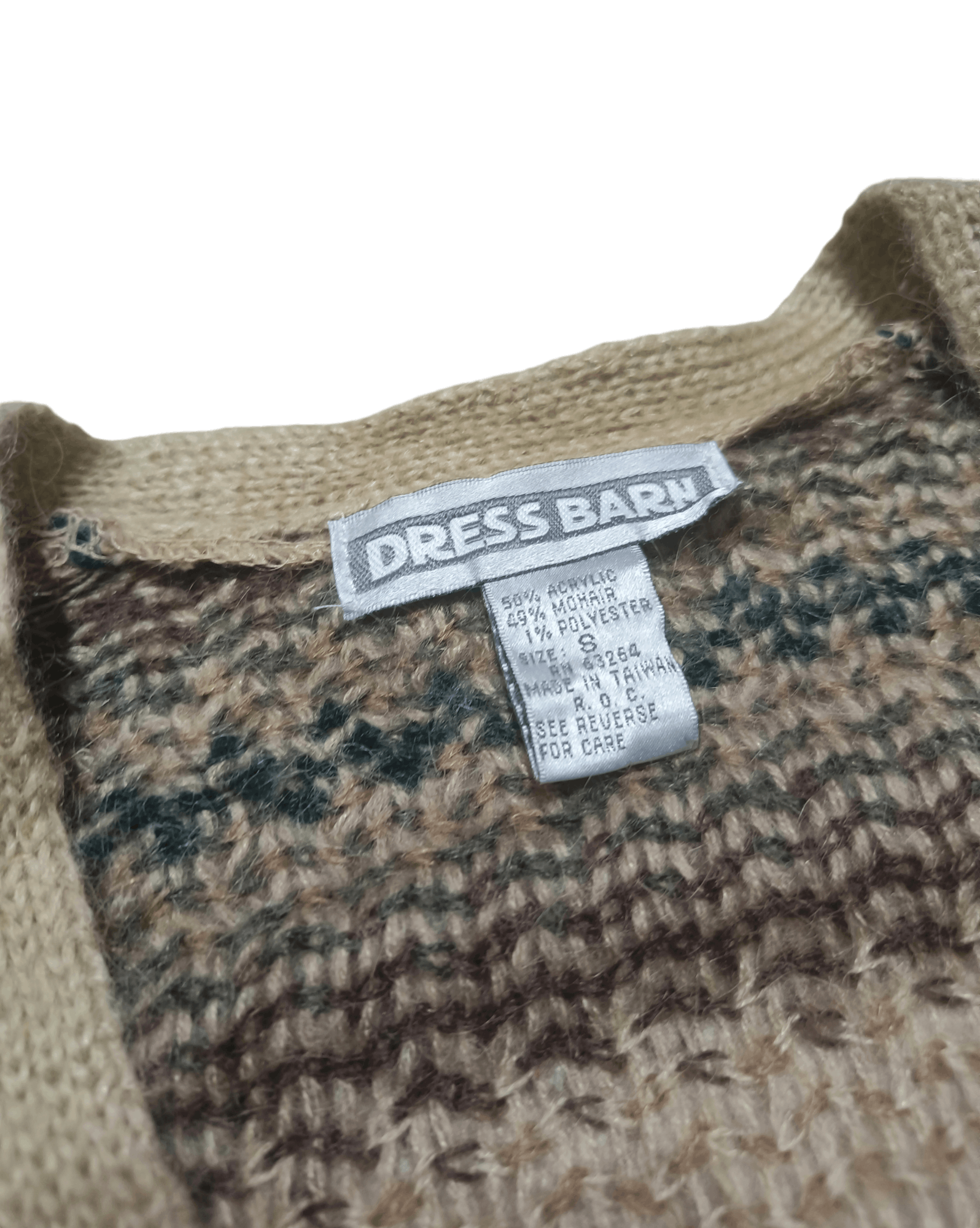 Other Vintage DRESS BARN Women's Abstract Motifs Knit Sweater Size S / US 4 / IT 40 - 9 Thumbnail