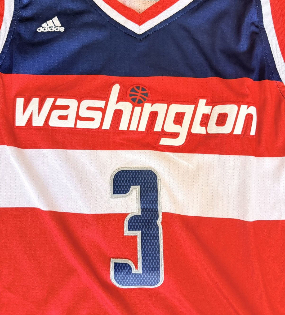 Adidas Bradley Beal Washington Wizards Adidas Jersey Size US M / EU 48-50 / 2 - 2 Thumbnail