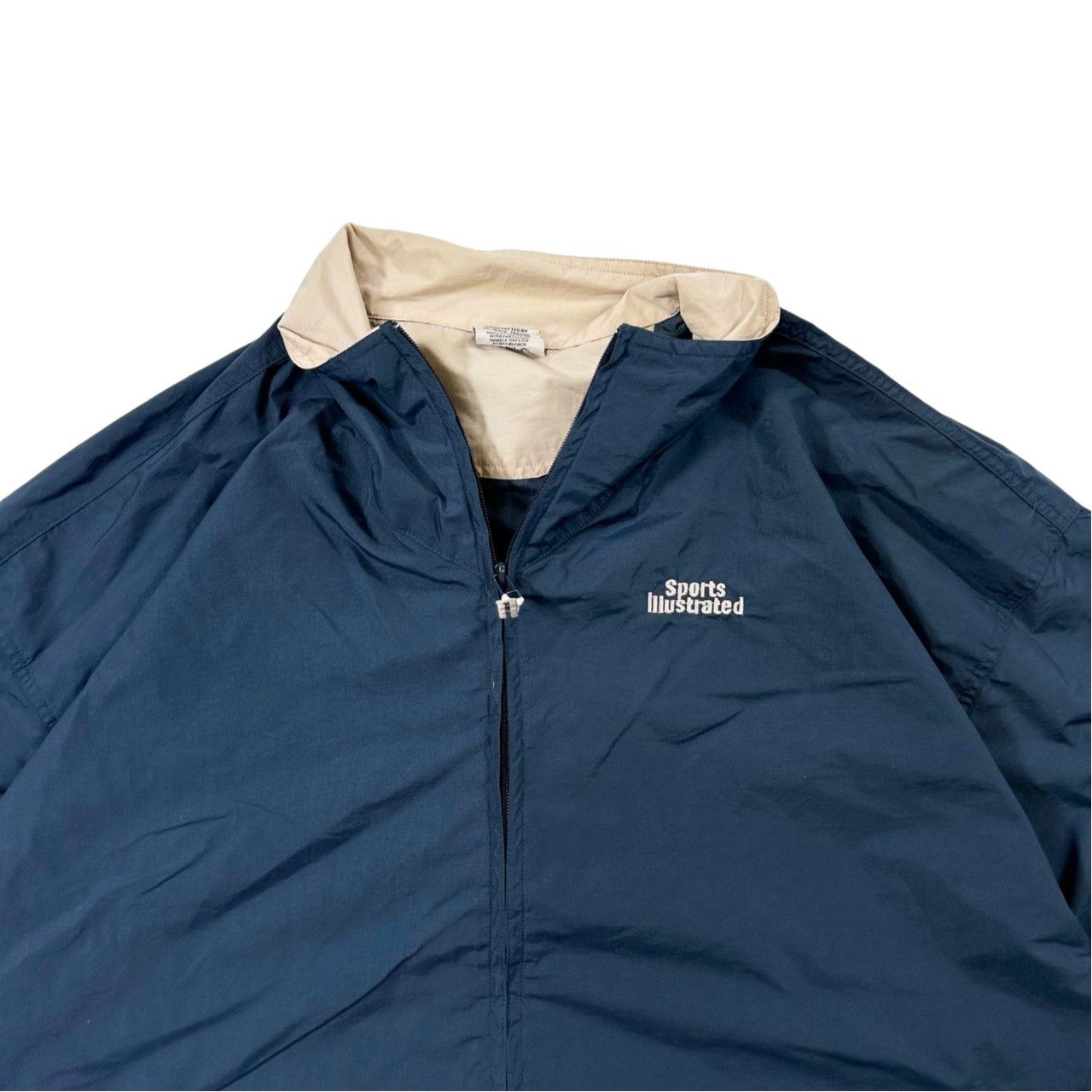Vintage Vintage 90s Sports Illustrated Embroidered Zip Up Windbre Size US XL / EU 56 / 4 - 2 Thumbnail