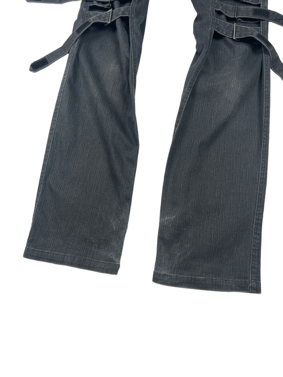 Japanese Brand Slash Number 🇯🇵 Bondage Denim Size US 29 - 2 Thumbnail