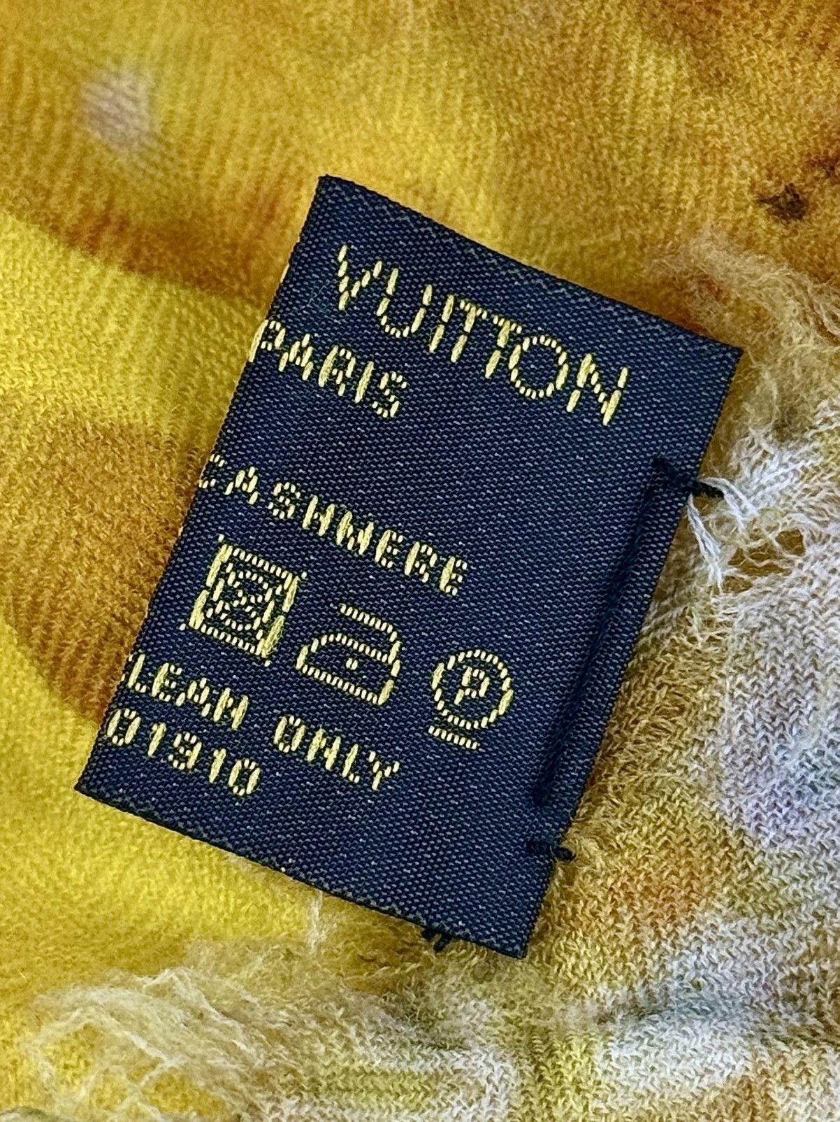 Louis Vuitton Louis Vuitton - Jeff Koons - 2017 - Van Gogh Cashmere Scarf Size ONE SIZE - 13 Thumbnail