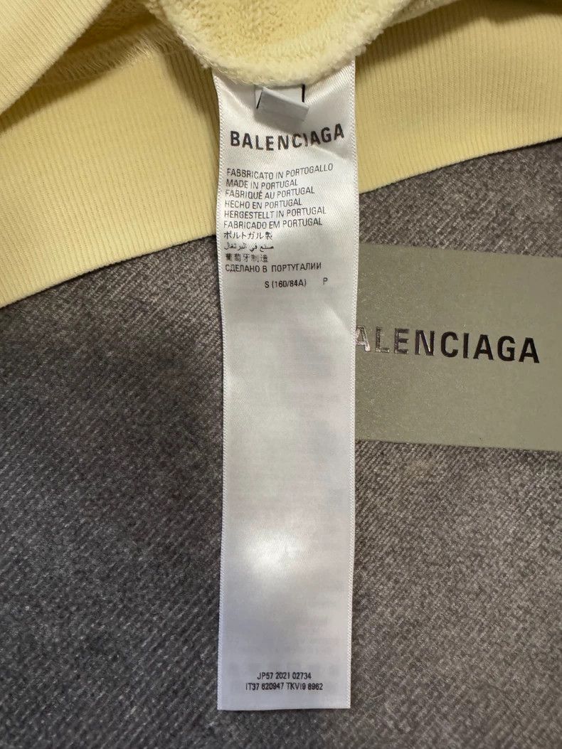 Balenciaga Off-white coke embroidered sweater