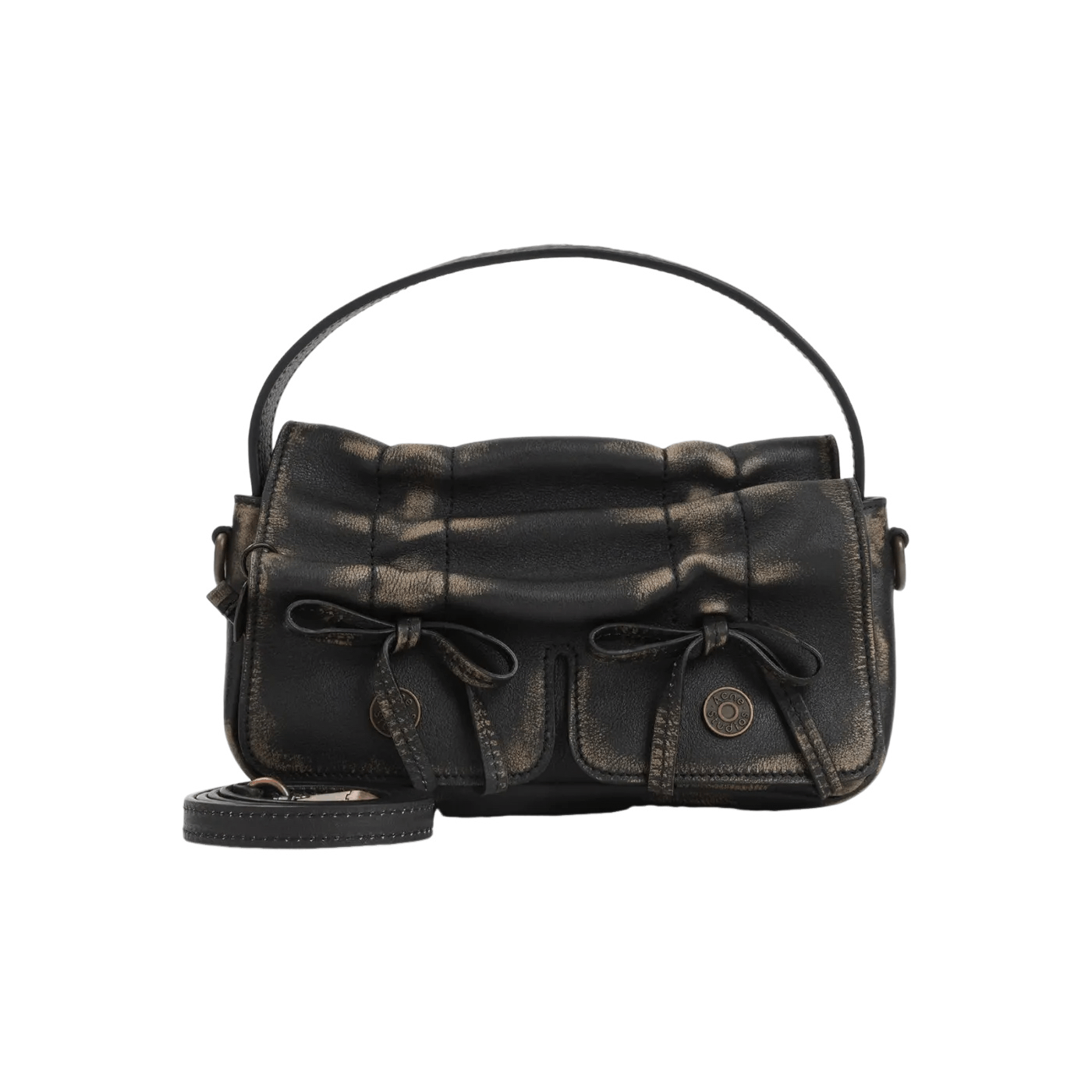 Acne Studios ACNE STUDIOS Multi Micro Br/Be Leather Top Handle Bag Size ONE SIZE - 1 Thumbnail