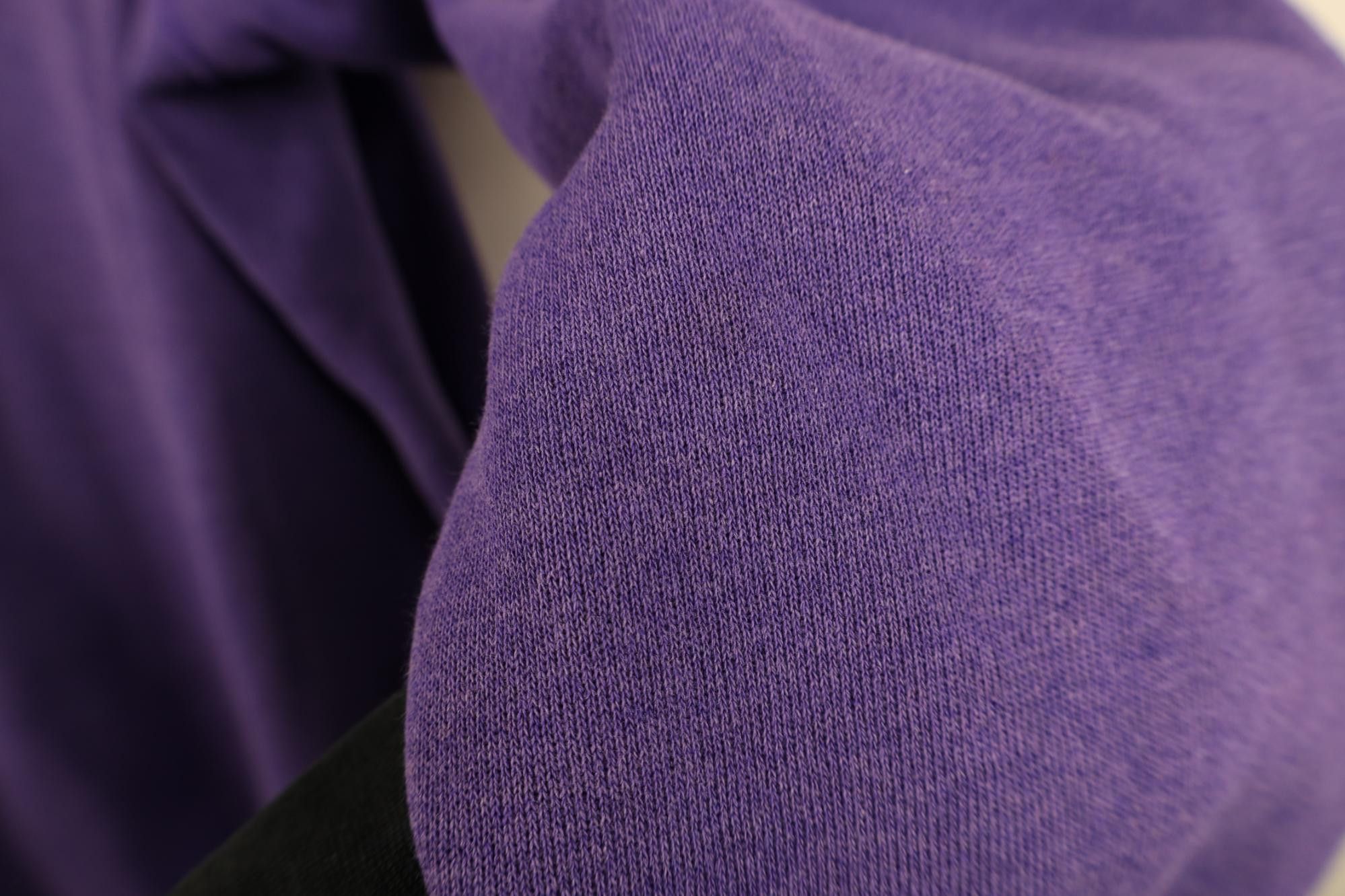 Vintage Vintage 90s Streetwear Raglan Crewneck Sweatshirt Purple USA Size XXL / US 16-18 / IT 52-54 - 9 Thumbnail