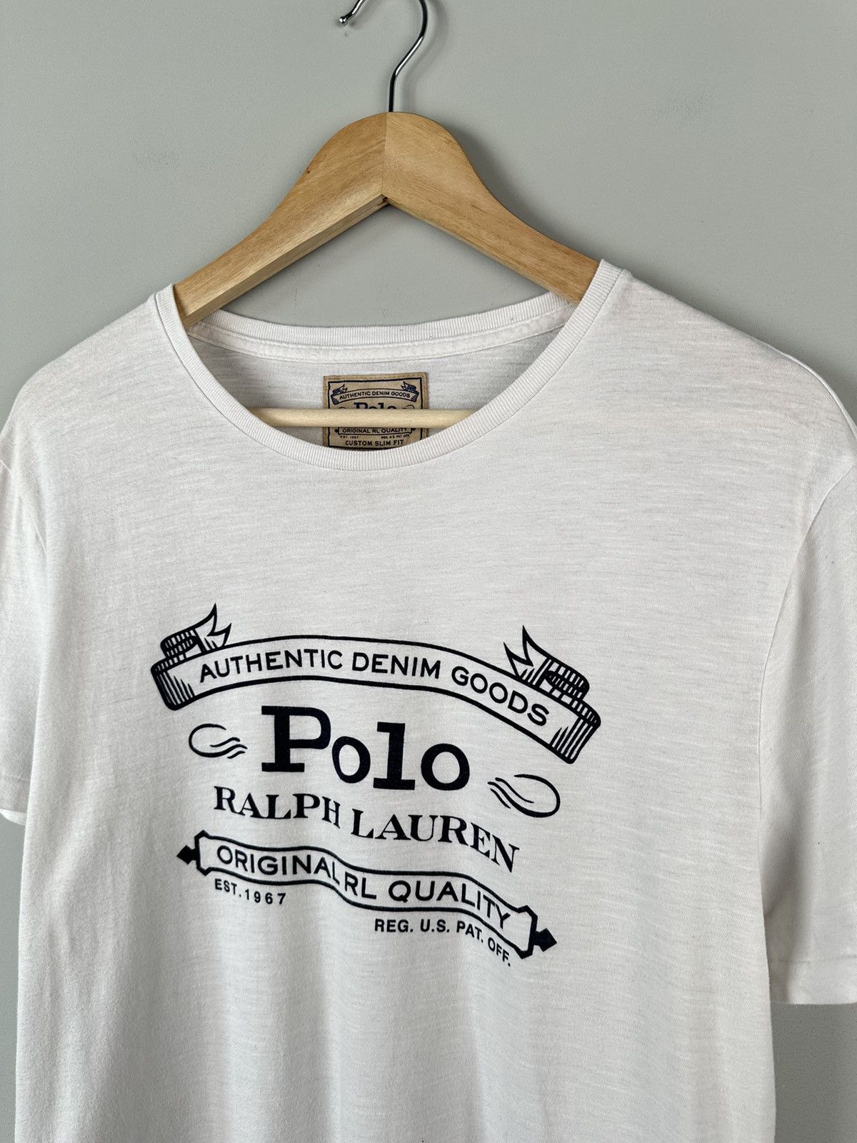 Polo Ralph Lauren Polo Ralph Lauren Box Logo Tee Size US M / EU 48-50 / 2 - 4 Thumbnail