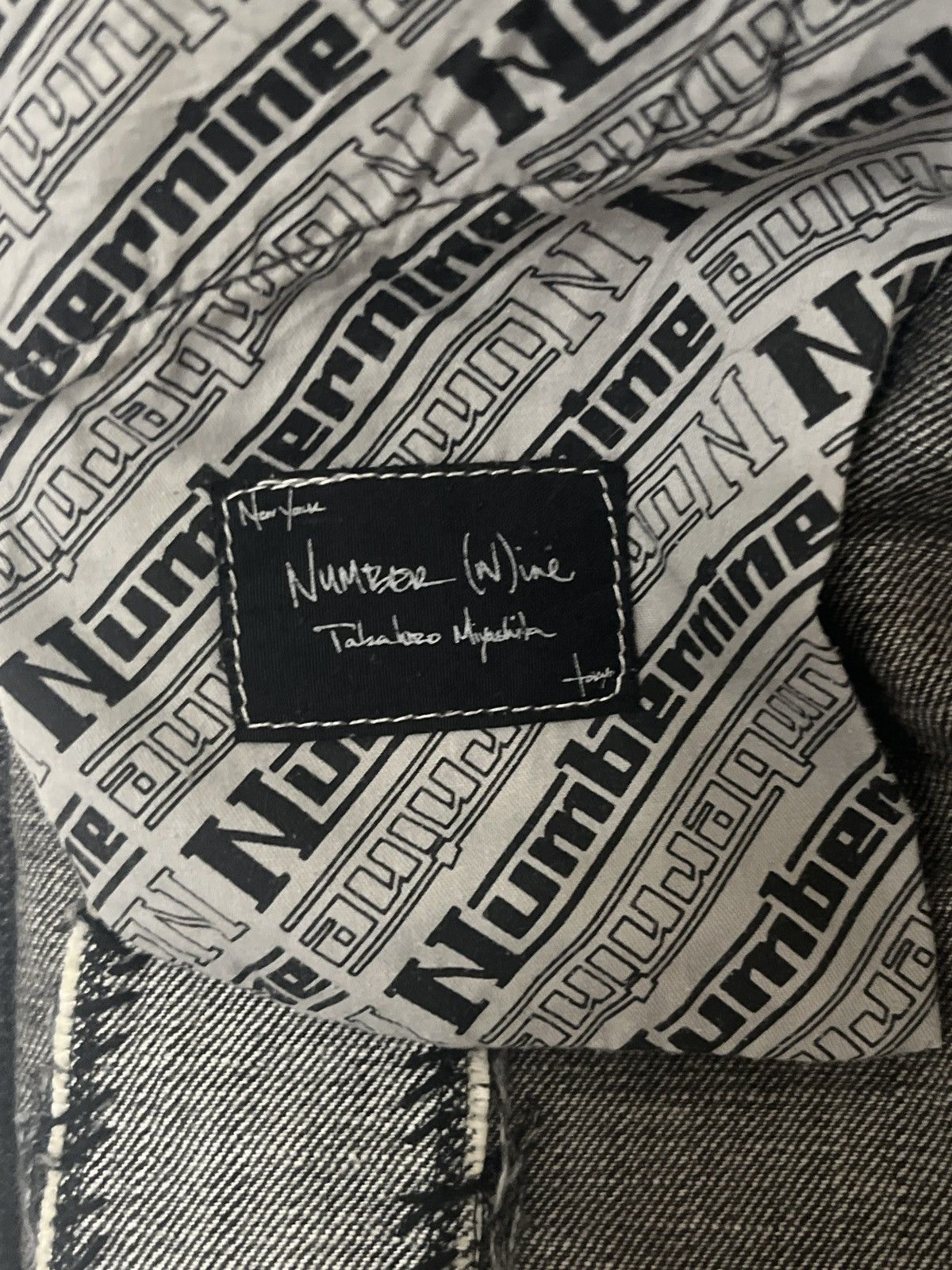 Number (N)ine Number (N)ine SS05 "Nightcrawler" Denim Size US 30 / EU 46 - 6 Thumbnail