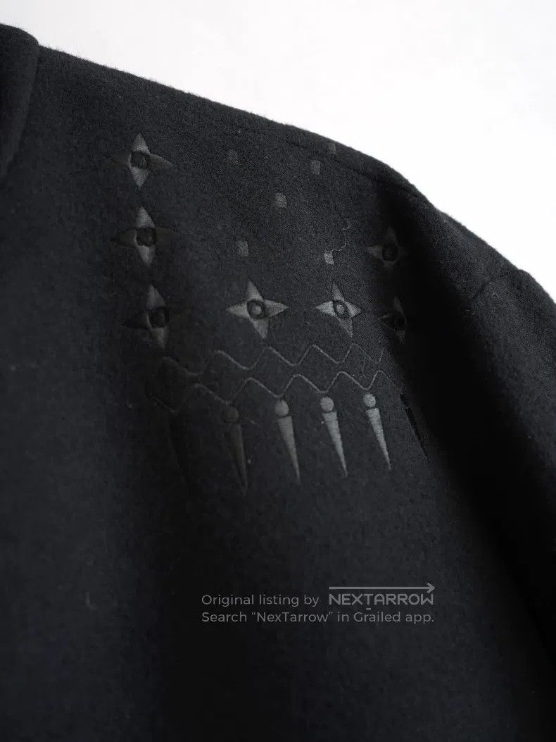 Yohji Yamamoto Yohji Yamamoto Full-Back Embroidered Long Coat Size US S / EU 44-46 / 1 - 6 Thumbnail