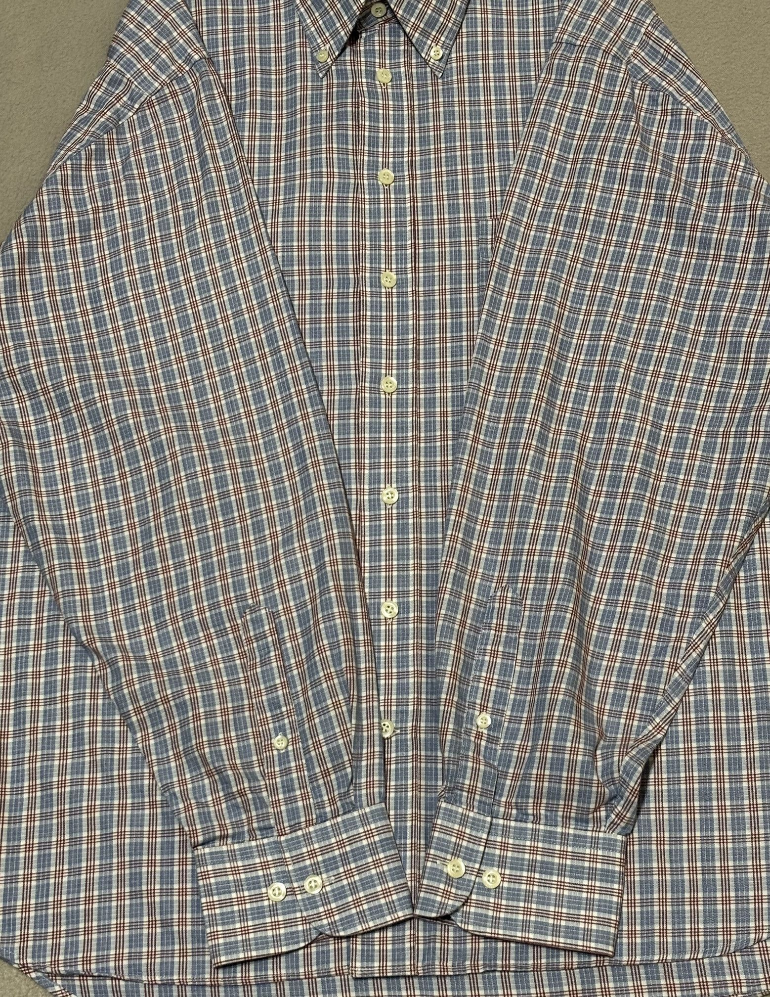 Burberry Burberry Burberrys Vintage 90s Shirt Size XXL Size US XXL / EU 58 / 5 - 6 Thumbnail
