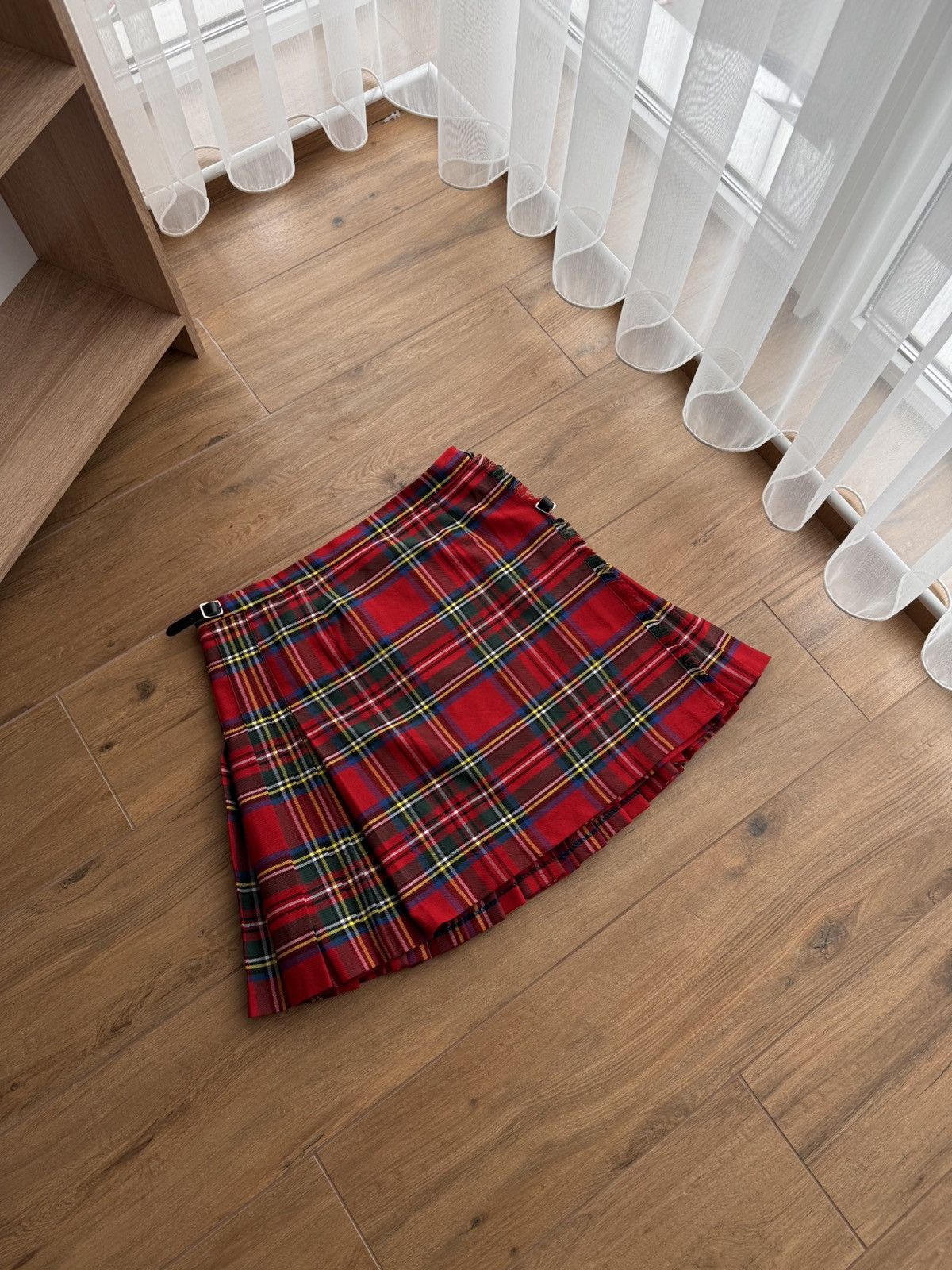Pringle Of Scotland × Vintage Vintage Scottish Highland Kilt Woven Tartan Kilt Size US 28 / EU 44 - 2 Thumbnail