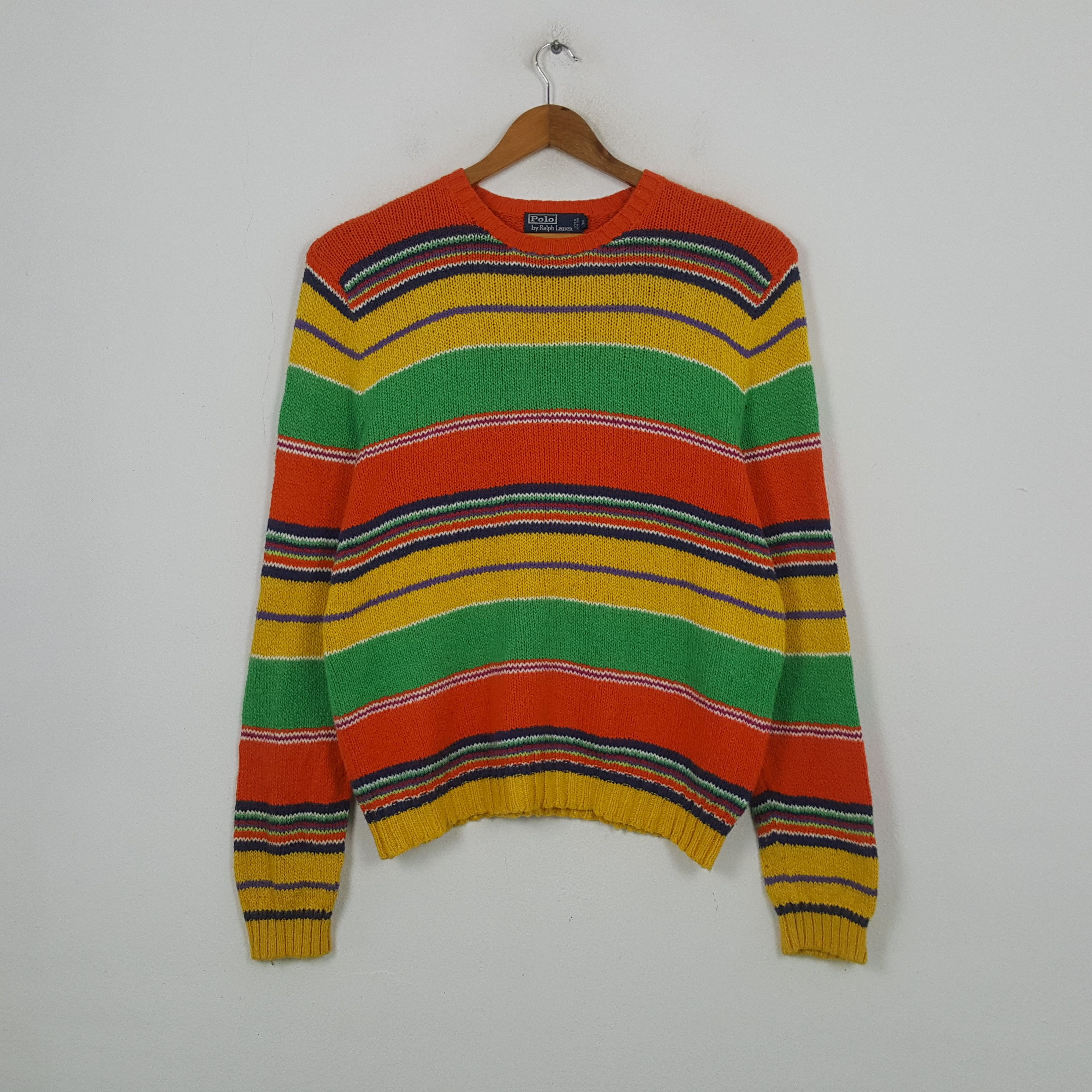 Polo Ralph Lauren Vintage Polo by Ralph Lauren Multicolour Knitwear RR24 Size US XL / EU 56 / 4 - 1 Thumbnail