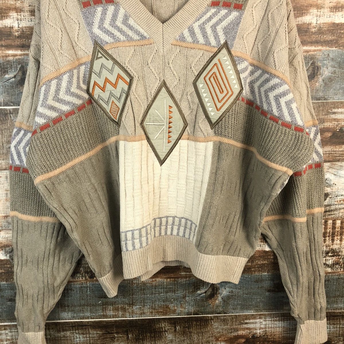 Japanese Brand DLL Destinare Uomo art vintage sweatshirt Knitwear #C036 Size US L / EU 52-54 / 3 - 6 Thumbnail