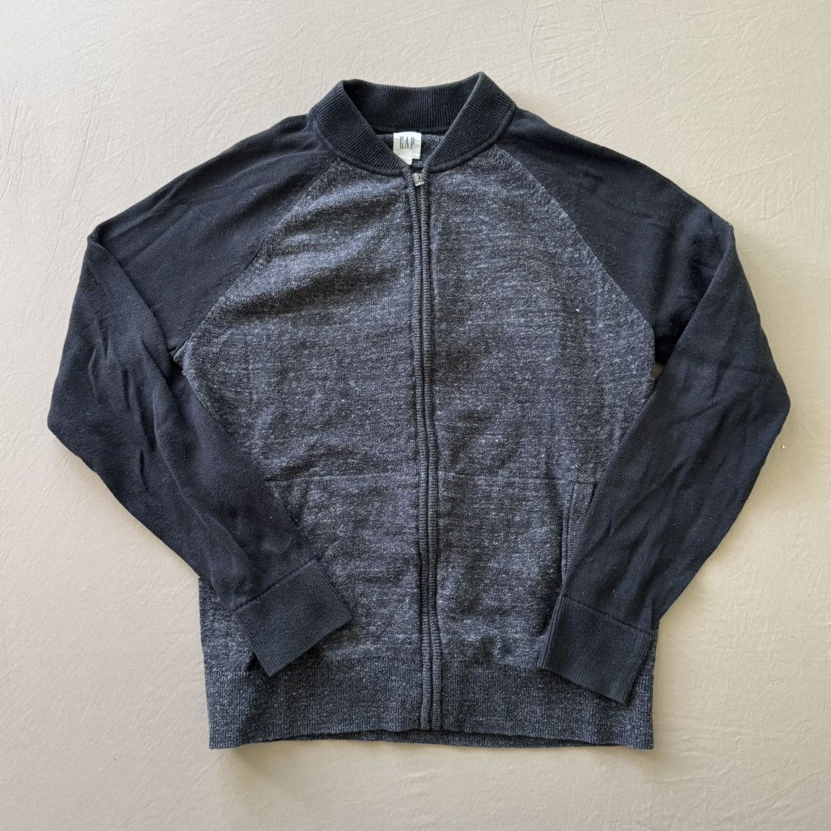 Gap Gap Colorblock Bomber Jacket Sweater Size US M / EU 48-50 / 2 - 1 Thumbnail