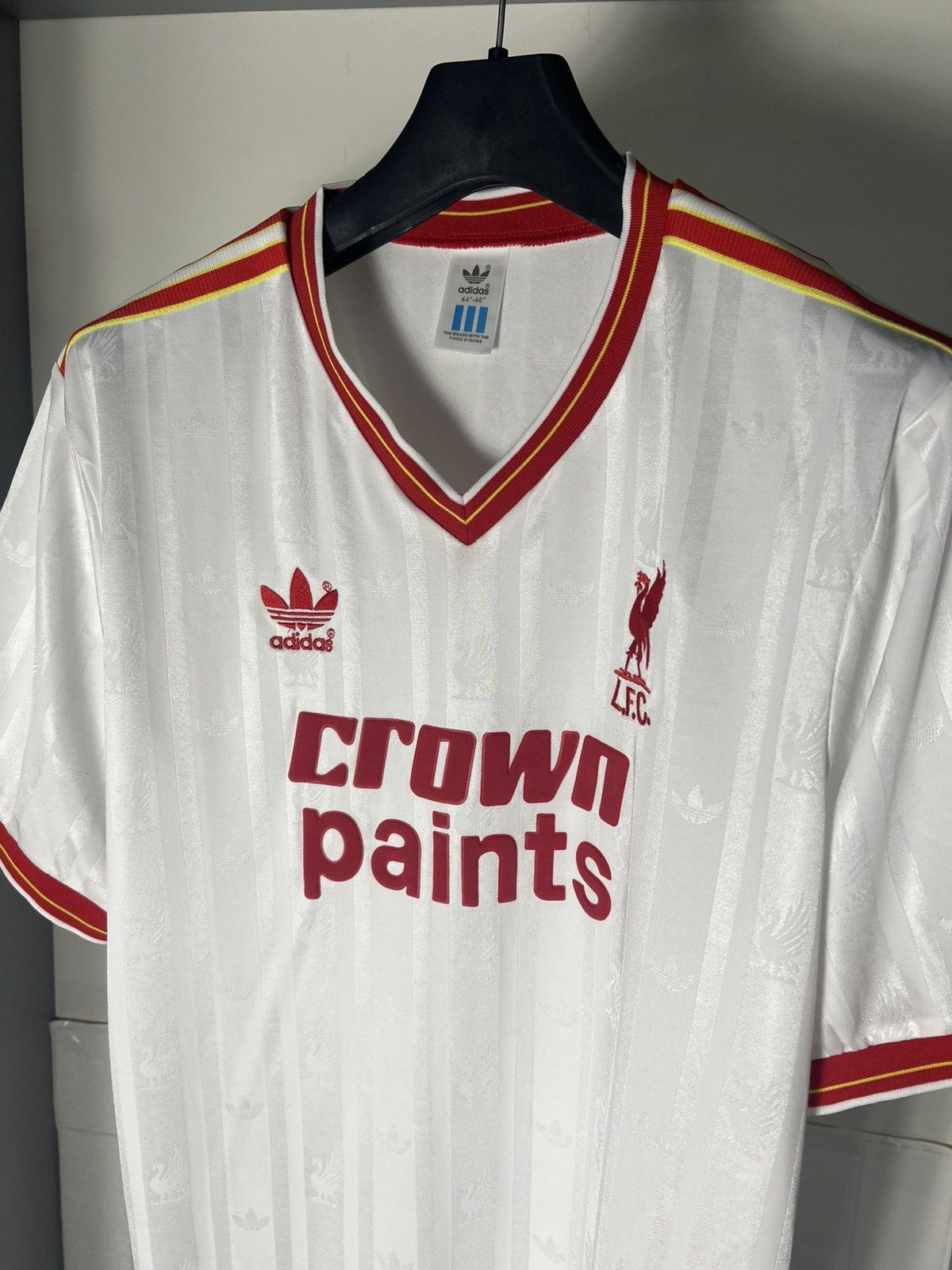 Vintage VERY RARE ADIDAS FC LIVERPOOL ENGLAND SOCCER JERSEY RETRO Size US M / EU 48-50 / 2 - 4 Thumbnail
