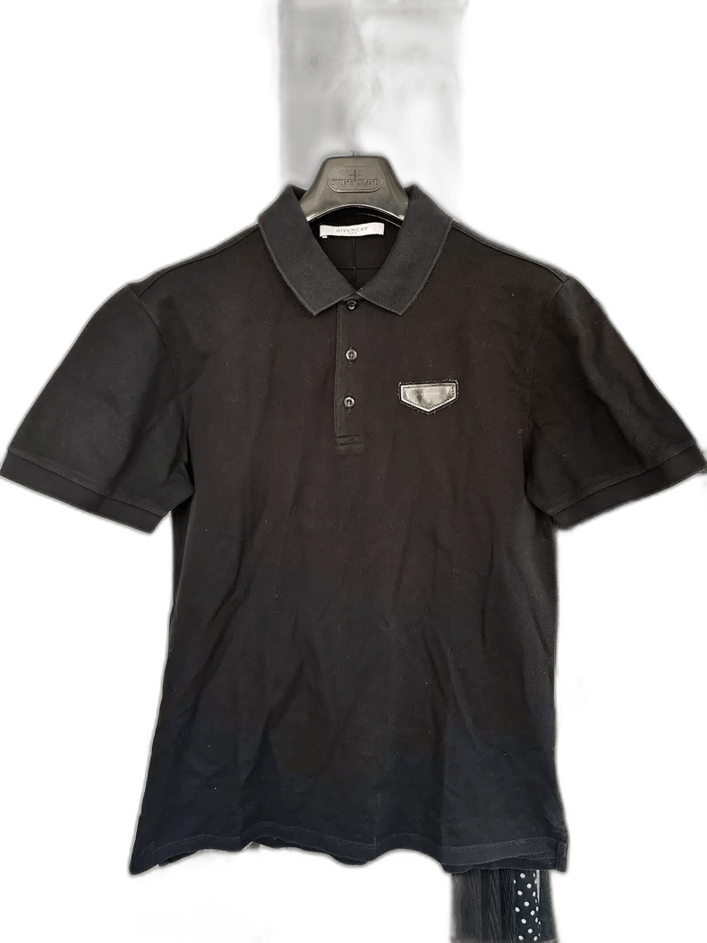 Givenchy Givenchy Black Logo Polo Shirt Size L Size US L / EU 52-54 / 3 - 1 Thumbnail