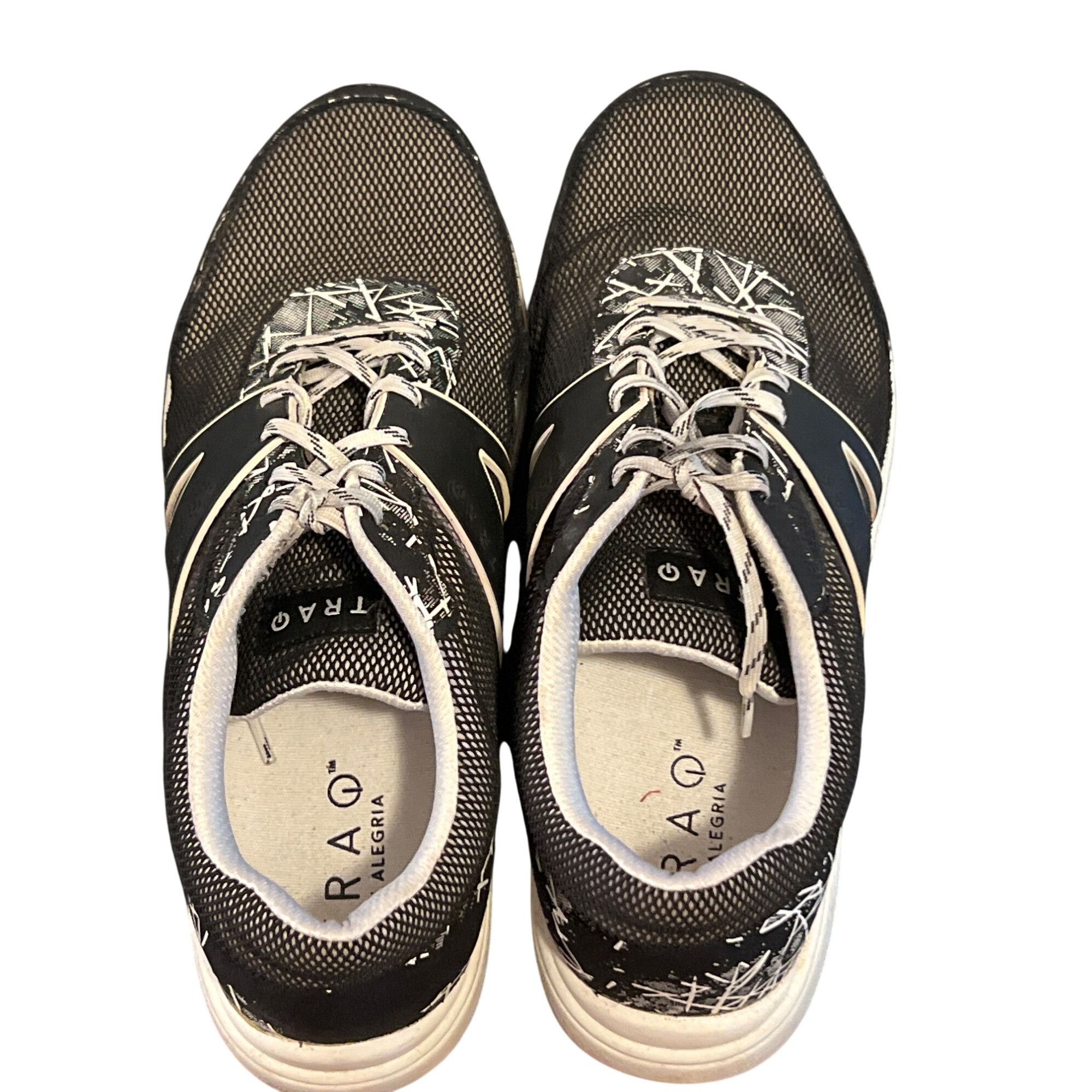 Other Alegria TRAQ Qarma Qwik Smart Walking Shoes Black White QAR- Size US 9.5 / IT 39.5 - 6 Thumbnail