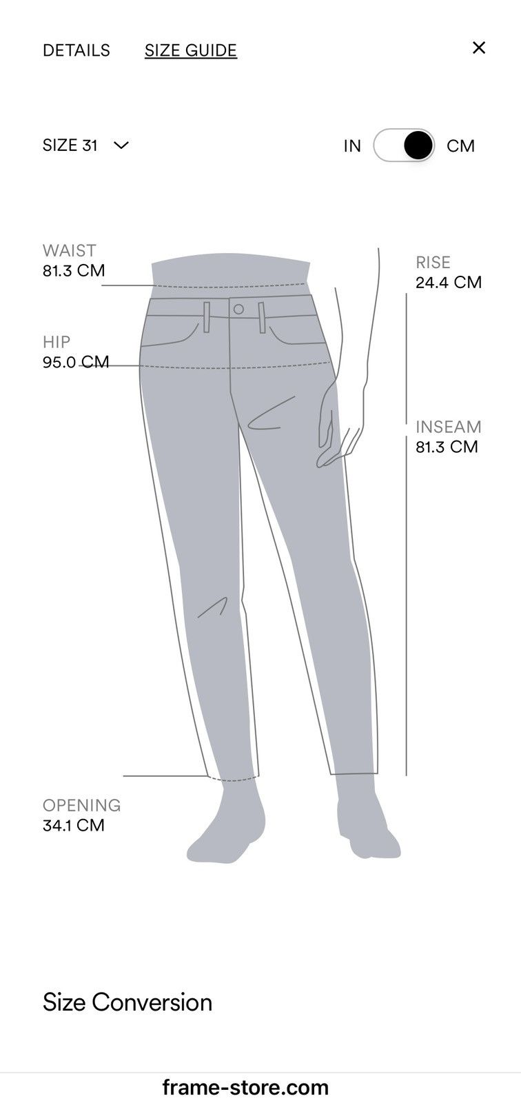 Frame Frame L’homme slim jean Walnut - 31 Size US 31 - 8 Thumbnail